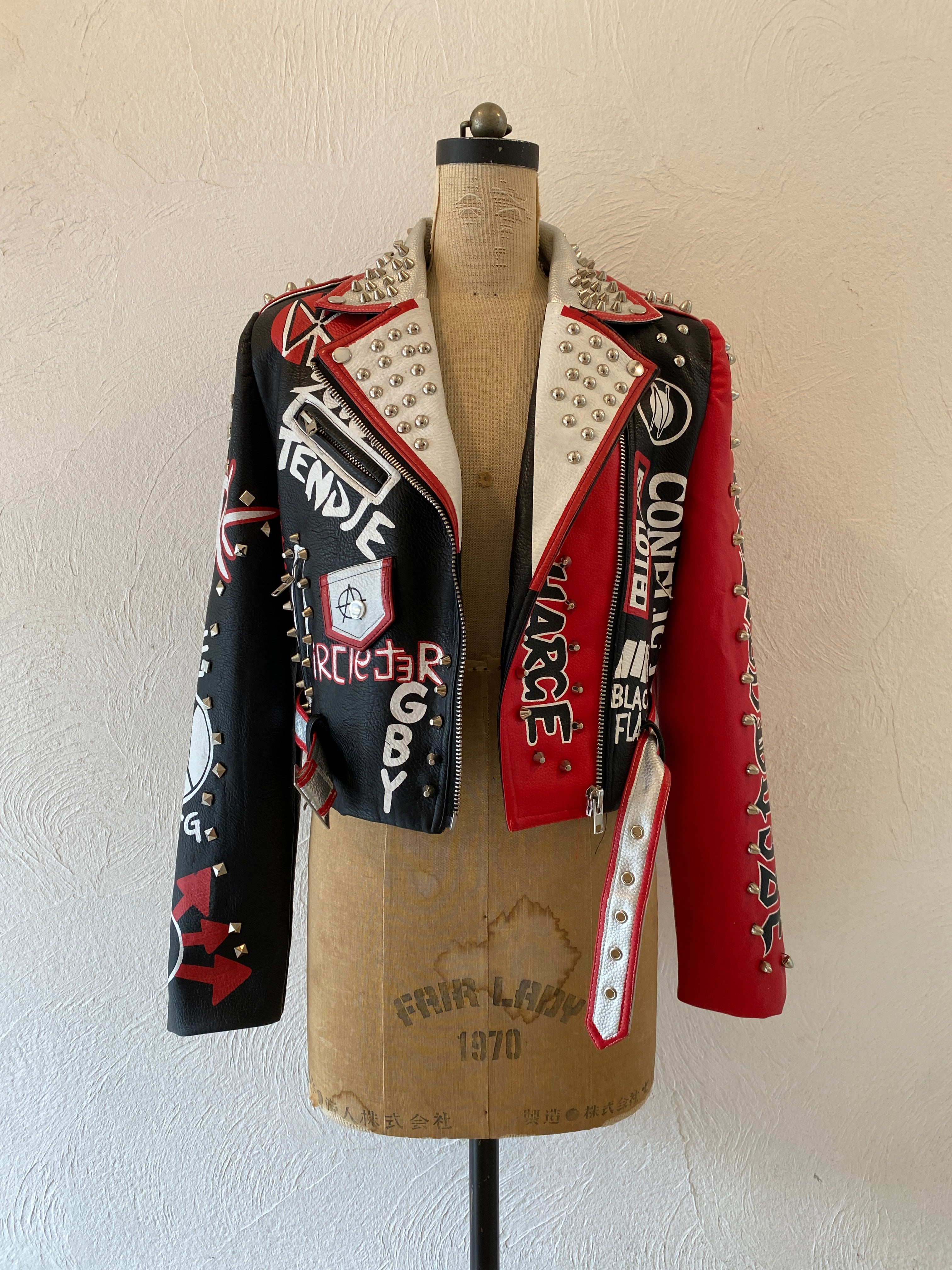 studs riders jacket