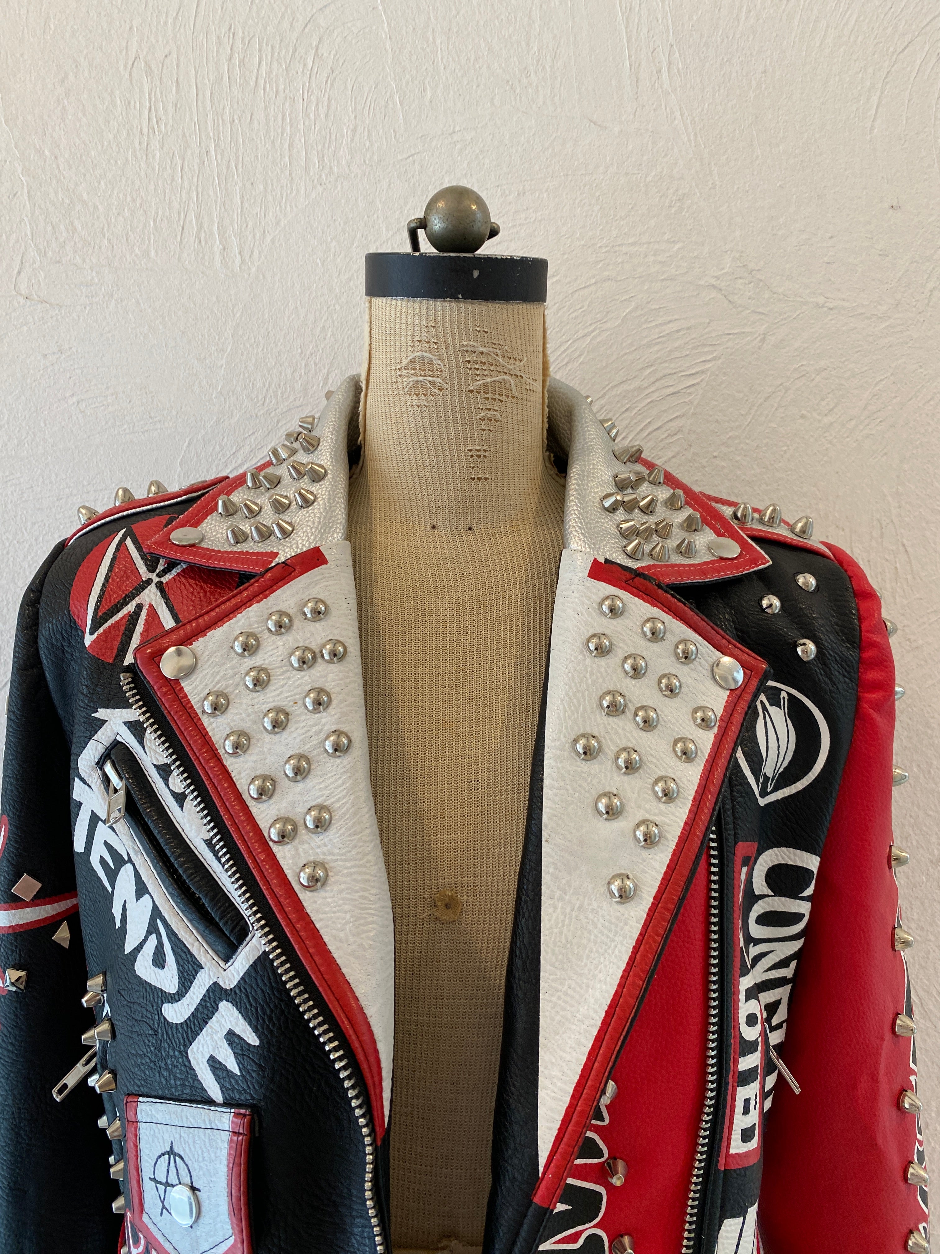 studs riders jacket
