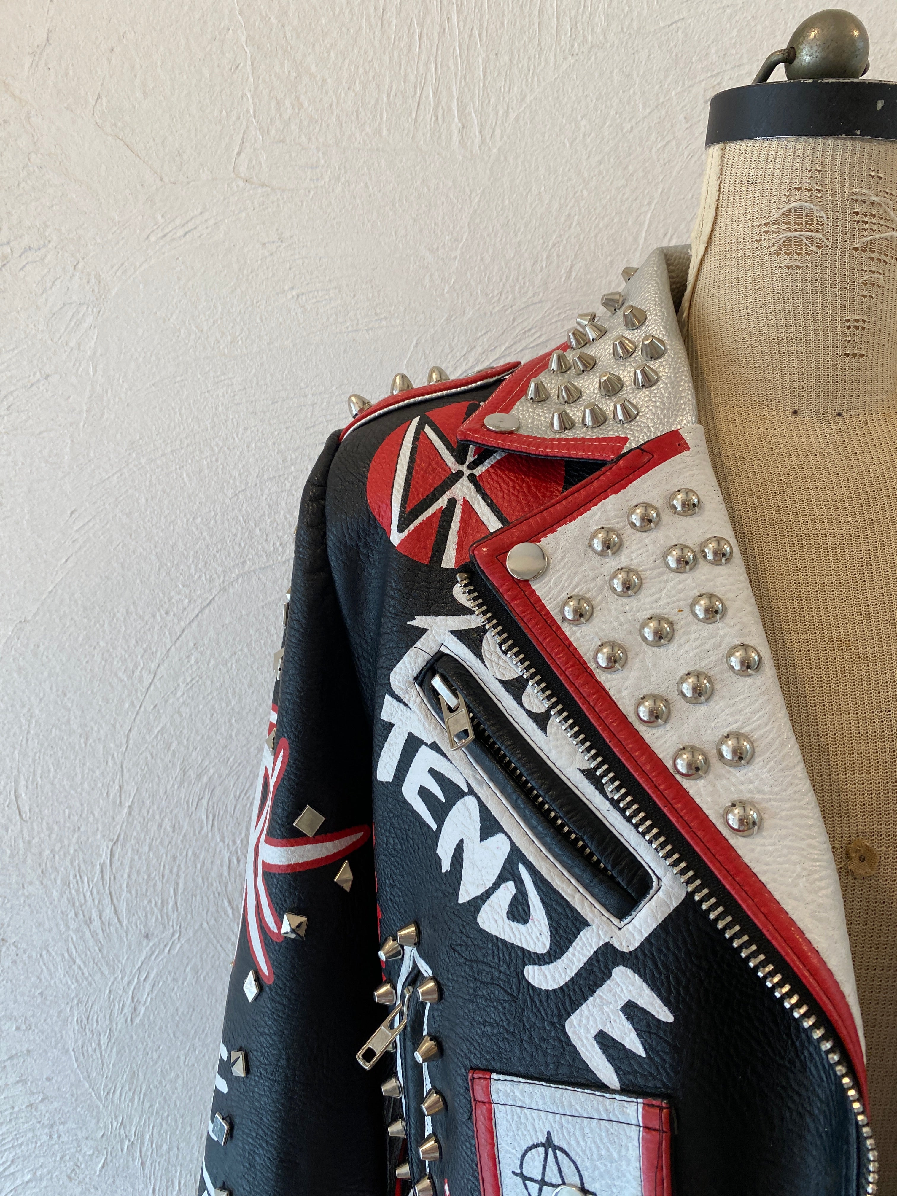 studs riders jacket