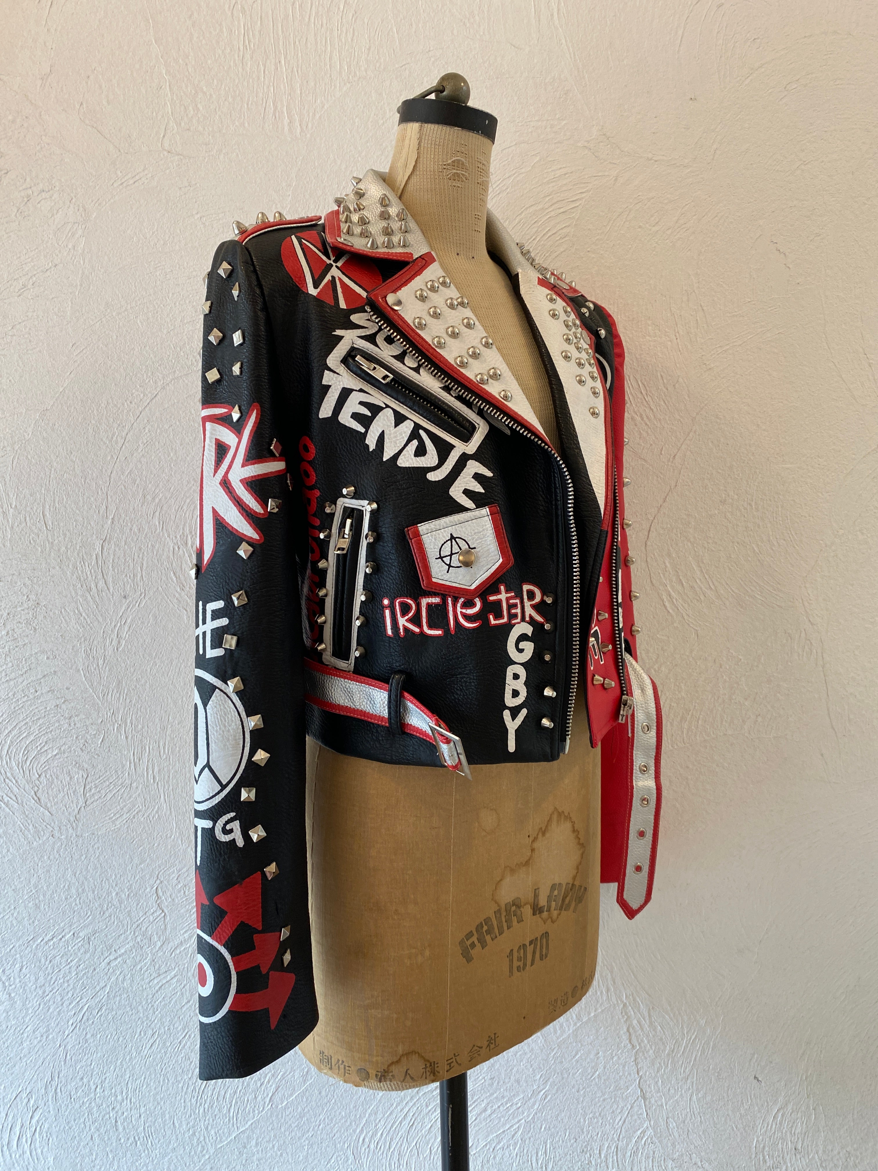 studs riders jacket
