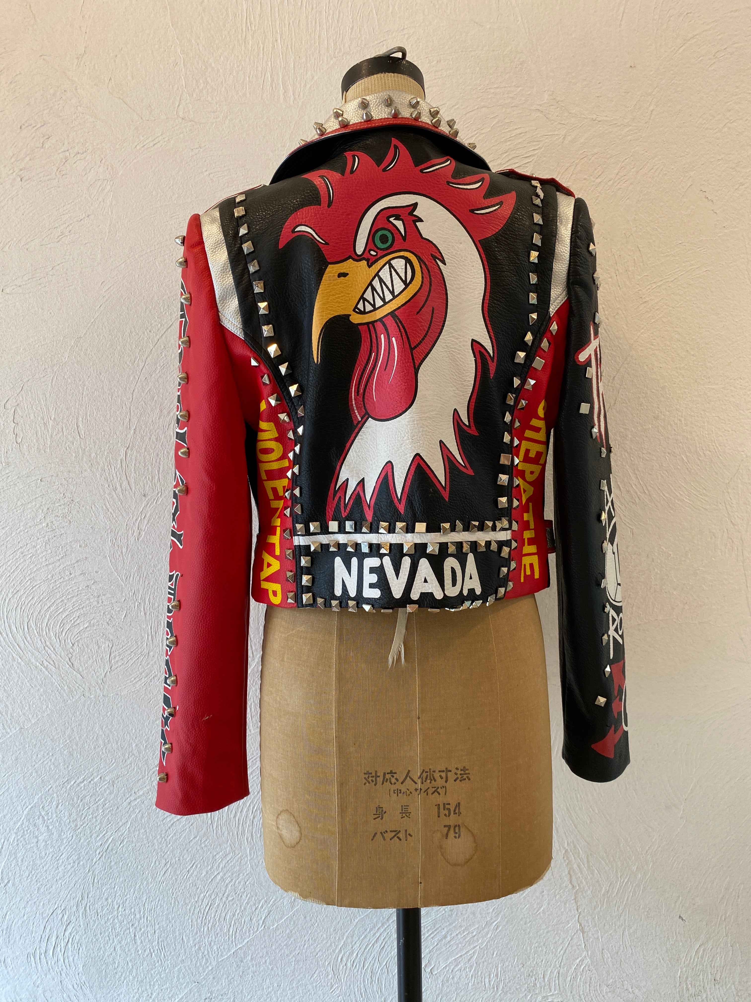 studs riders jacket