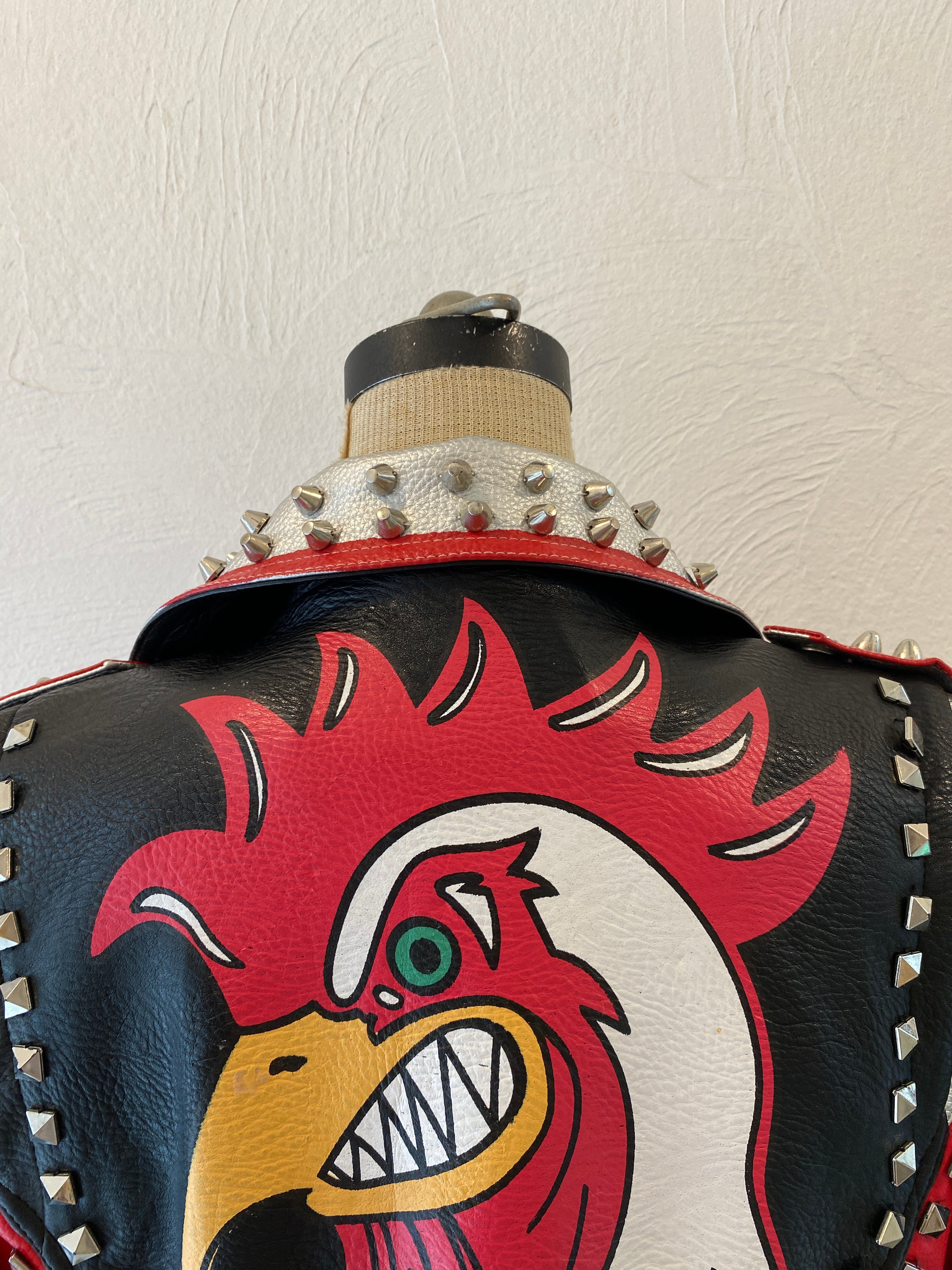 studs riders jacket