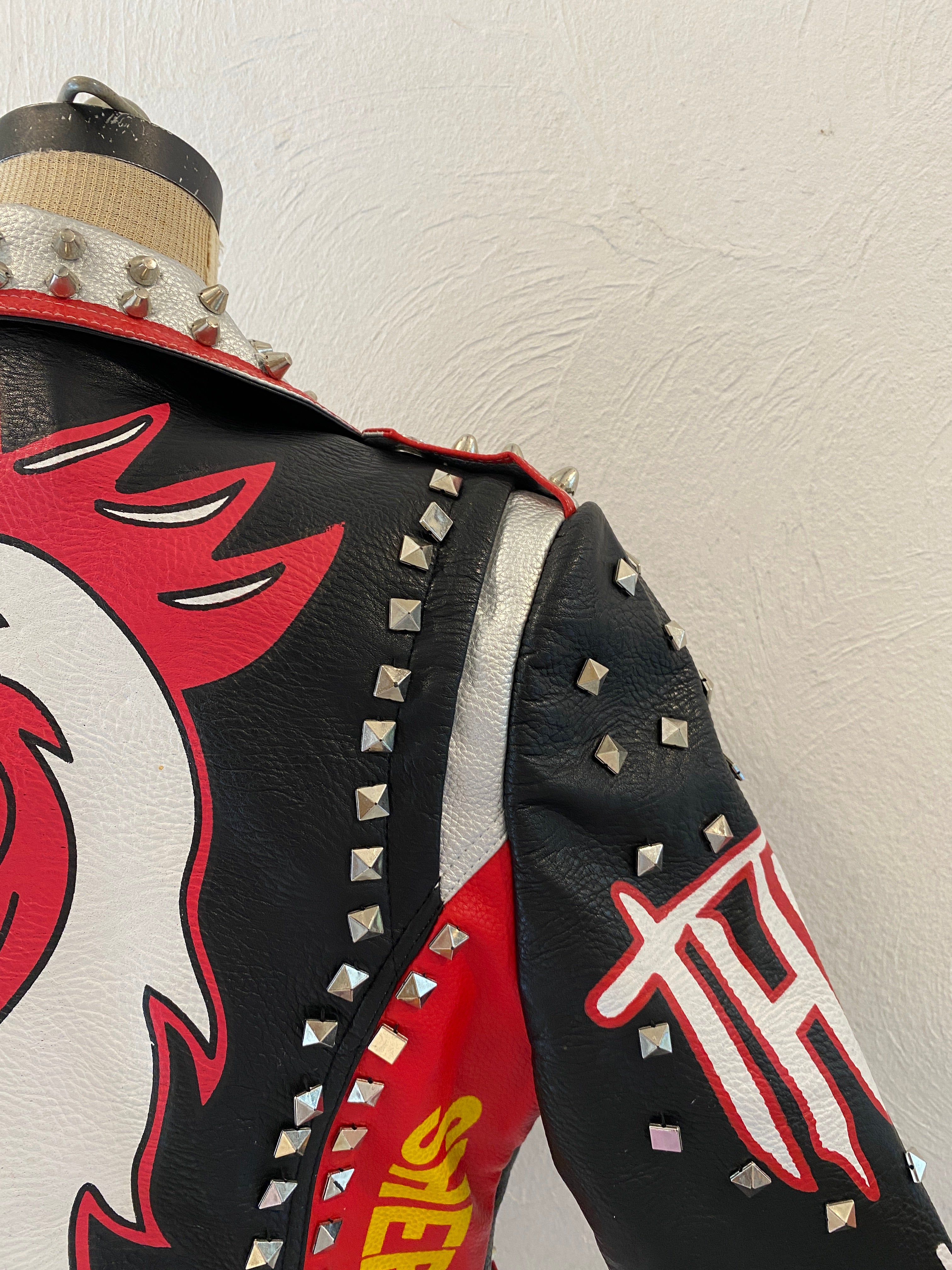 studs riders jacket