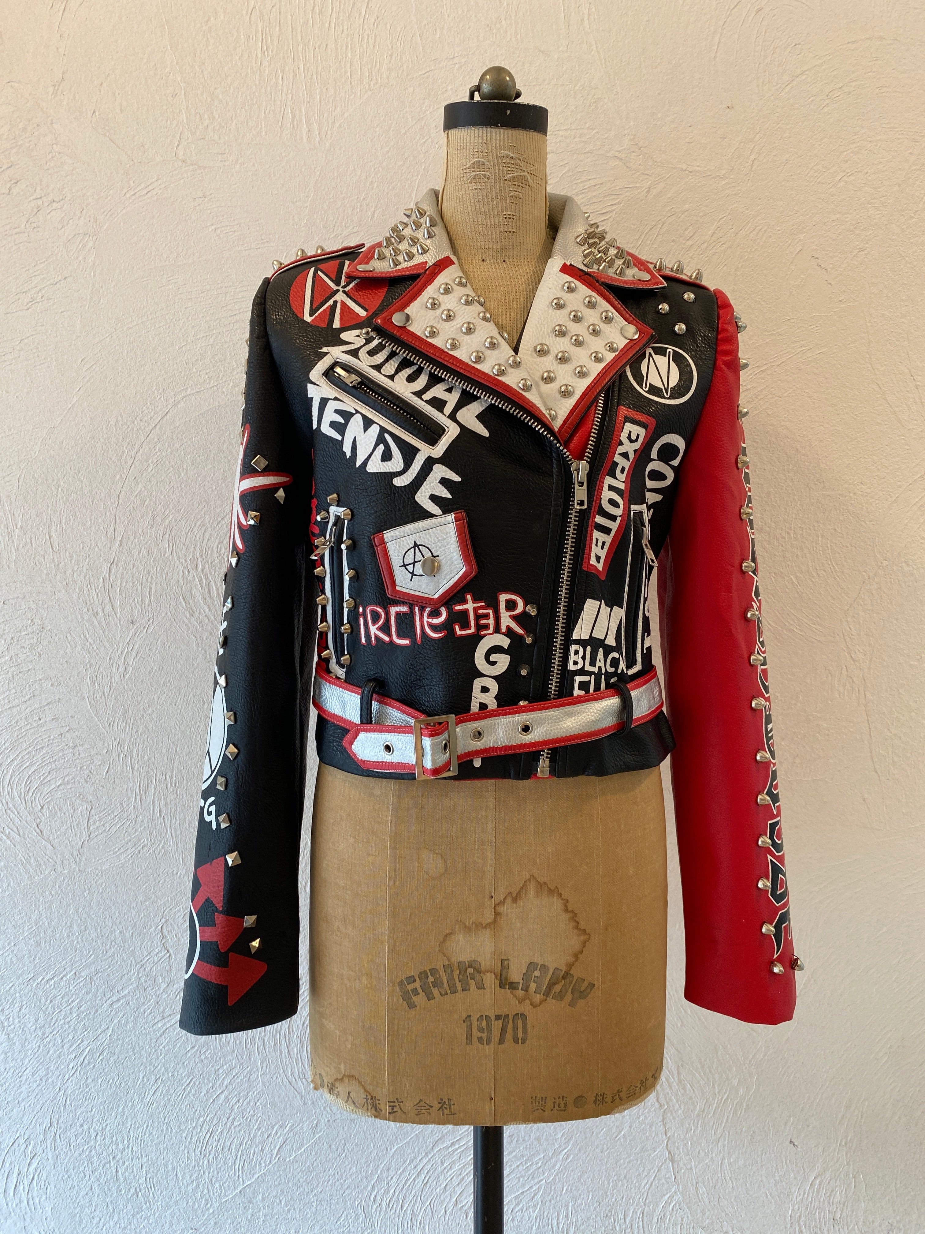 studs riders jacket