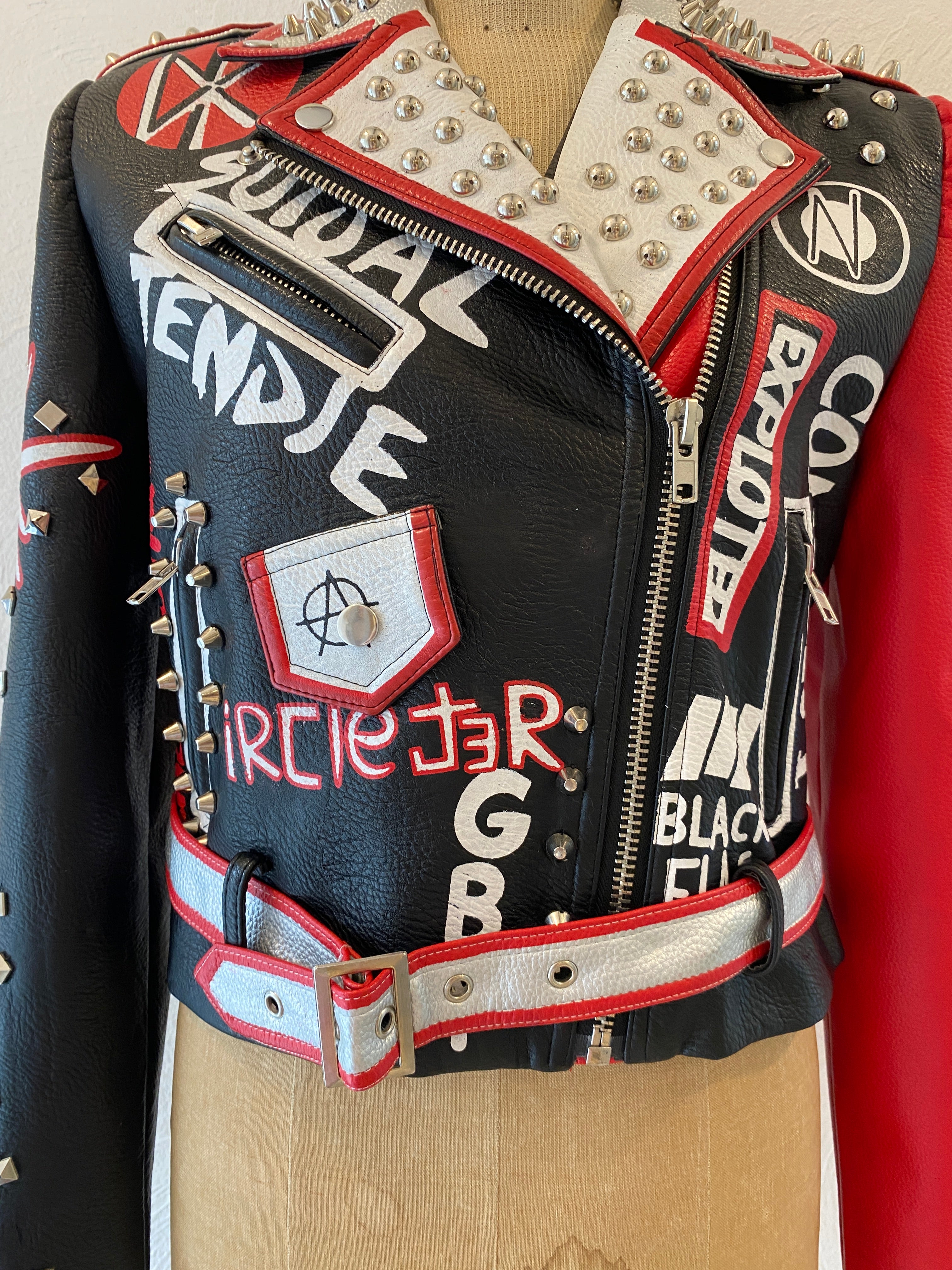 studs riders jacket