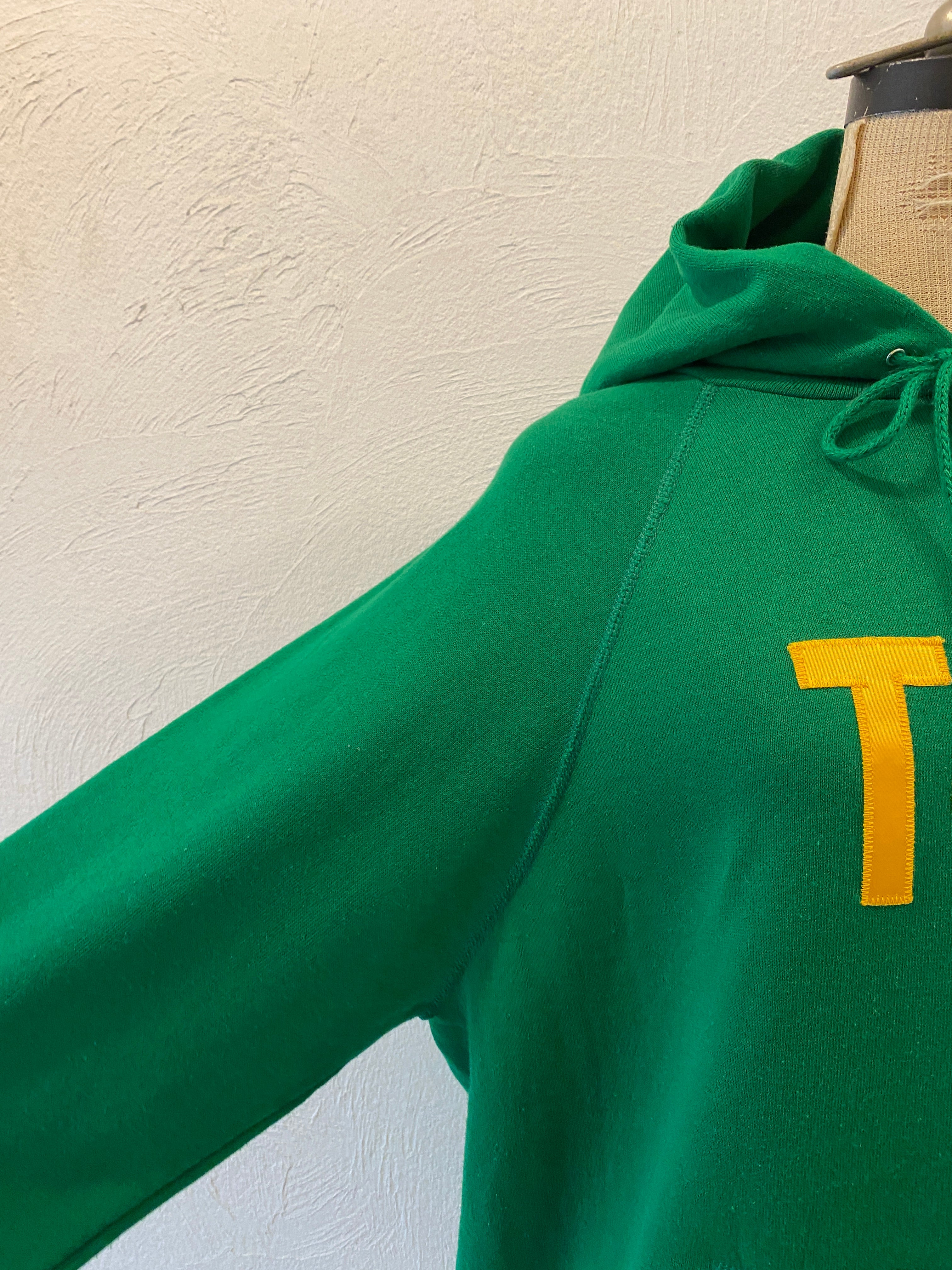 green hoodie sweat