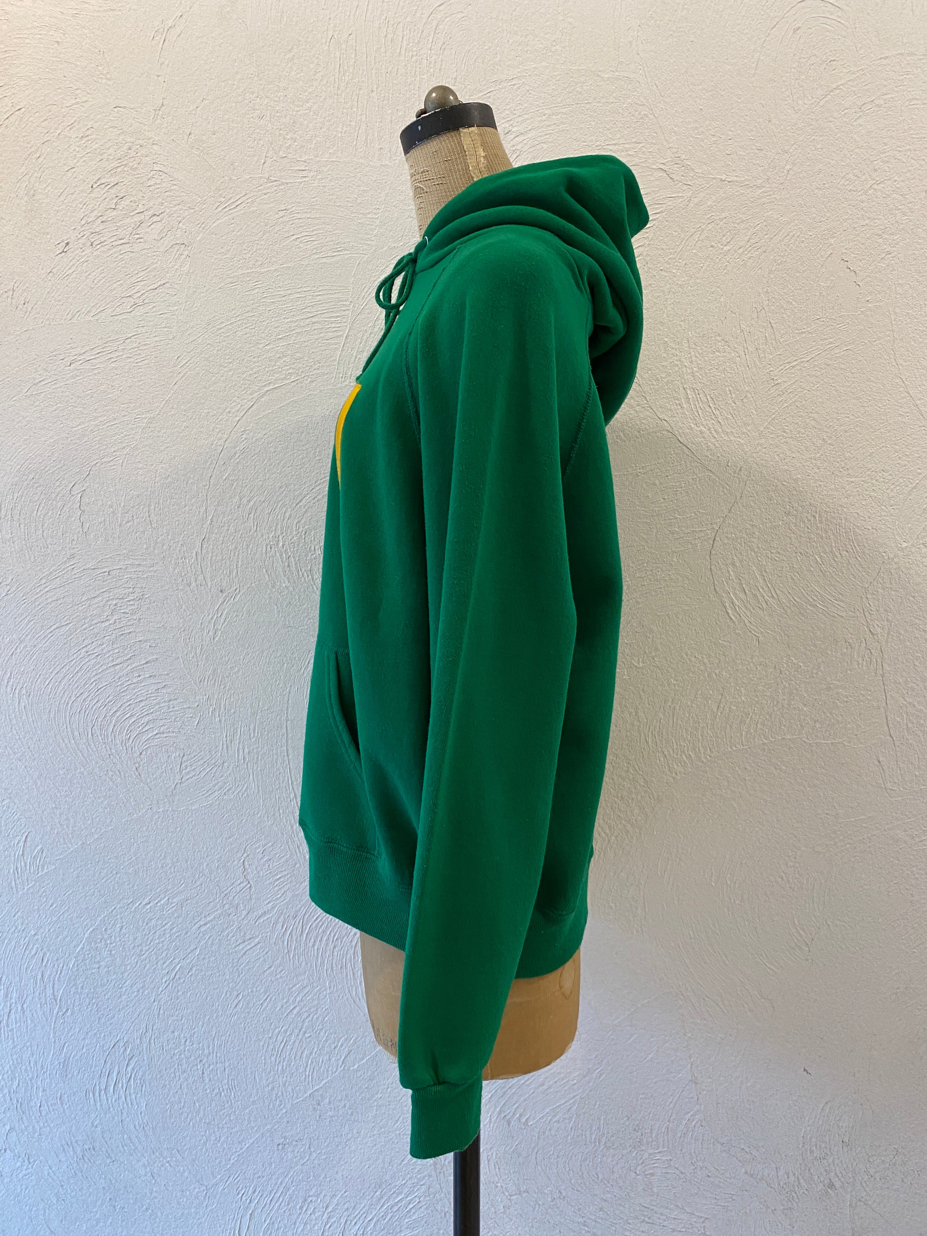 green hoodie sweat