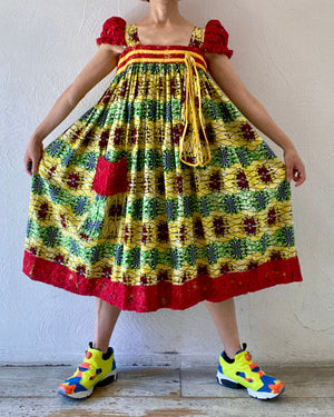 african&lace dress