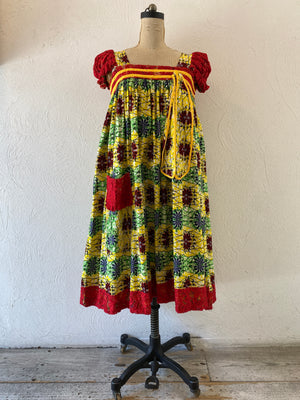 african&lace dress