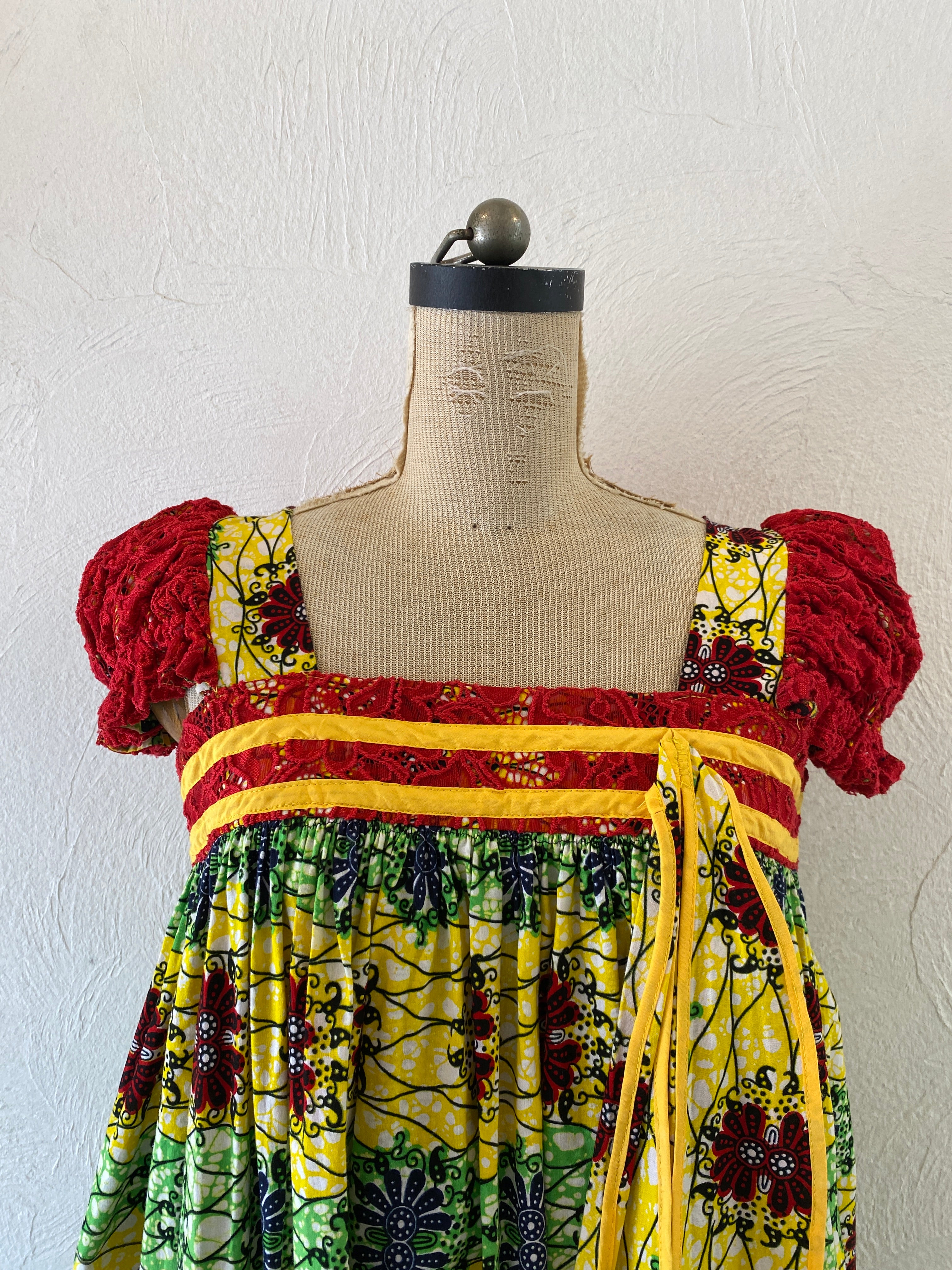 african&lace dress