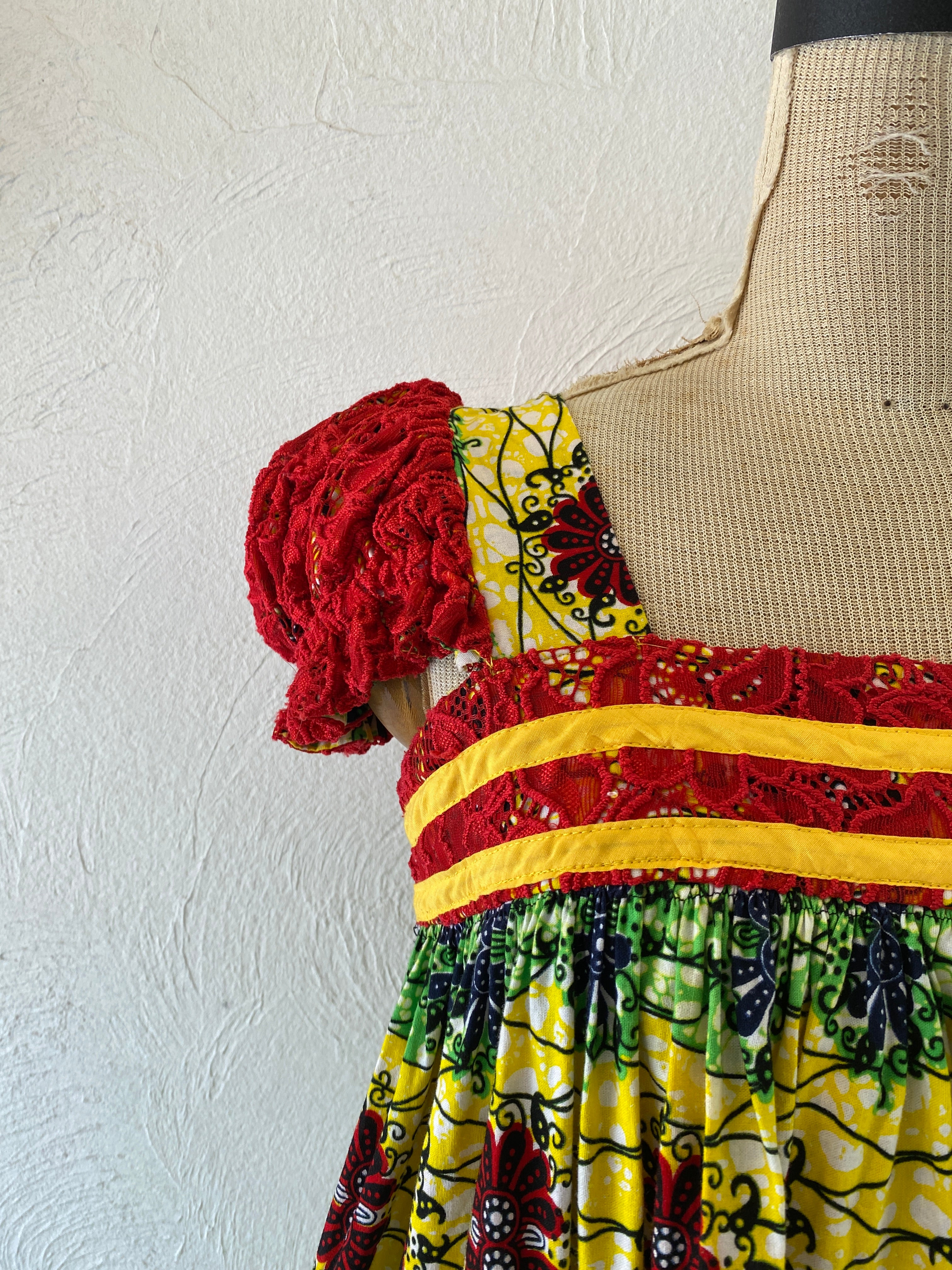 african&lace dress