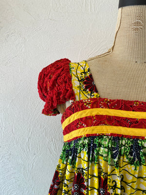 african&lace dress