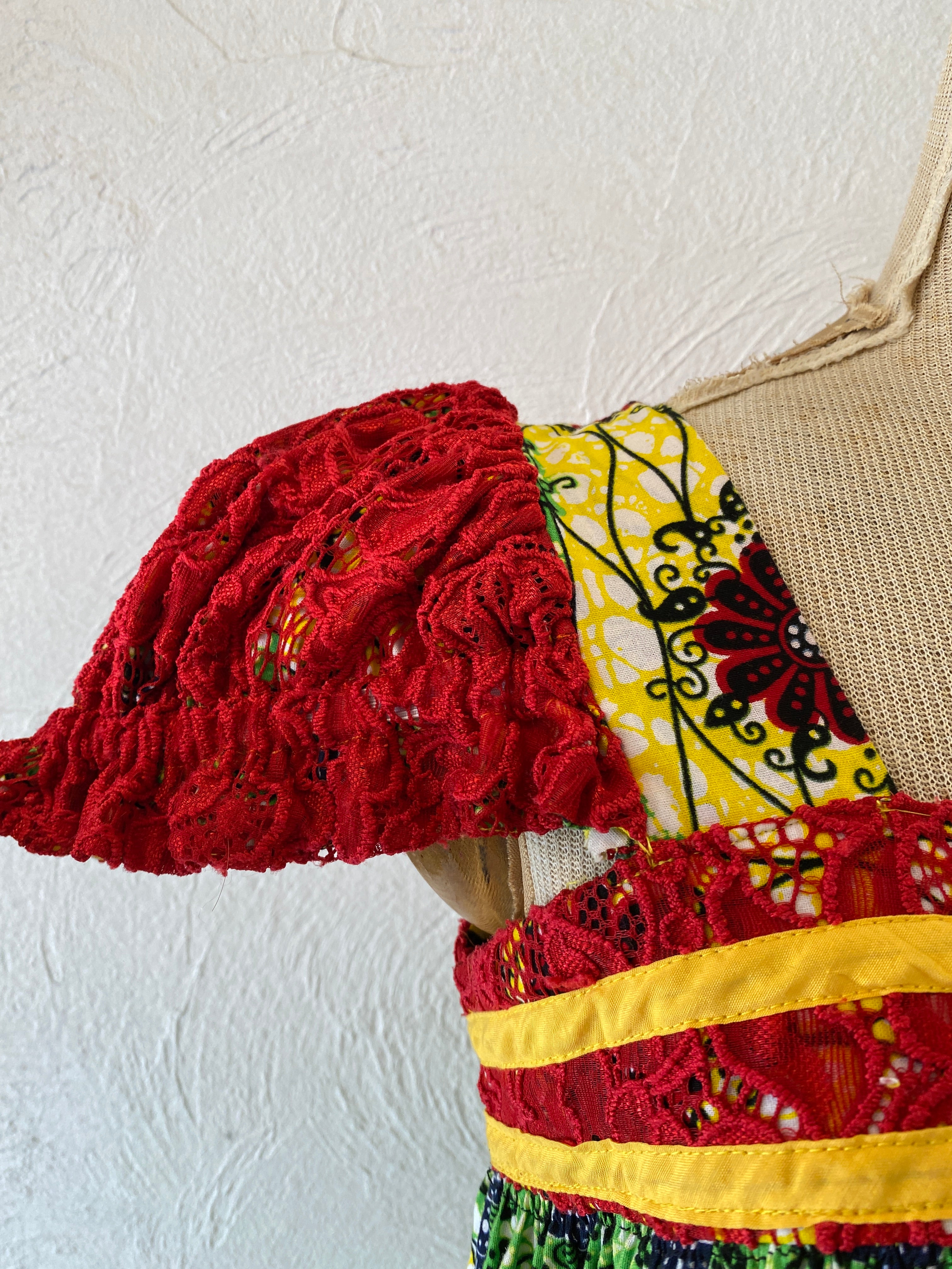 african&lace dress