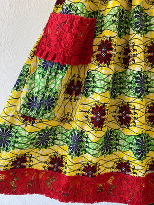 african&lace dress
