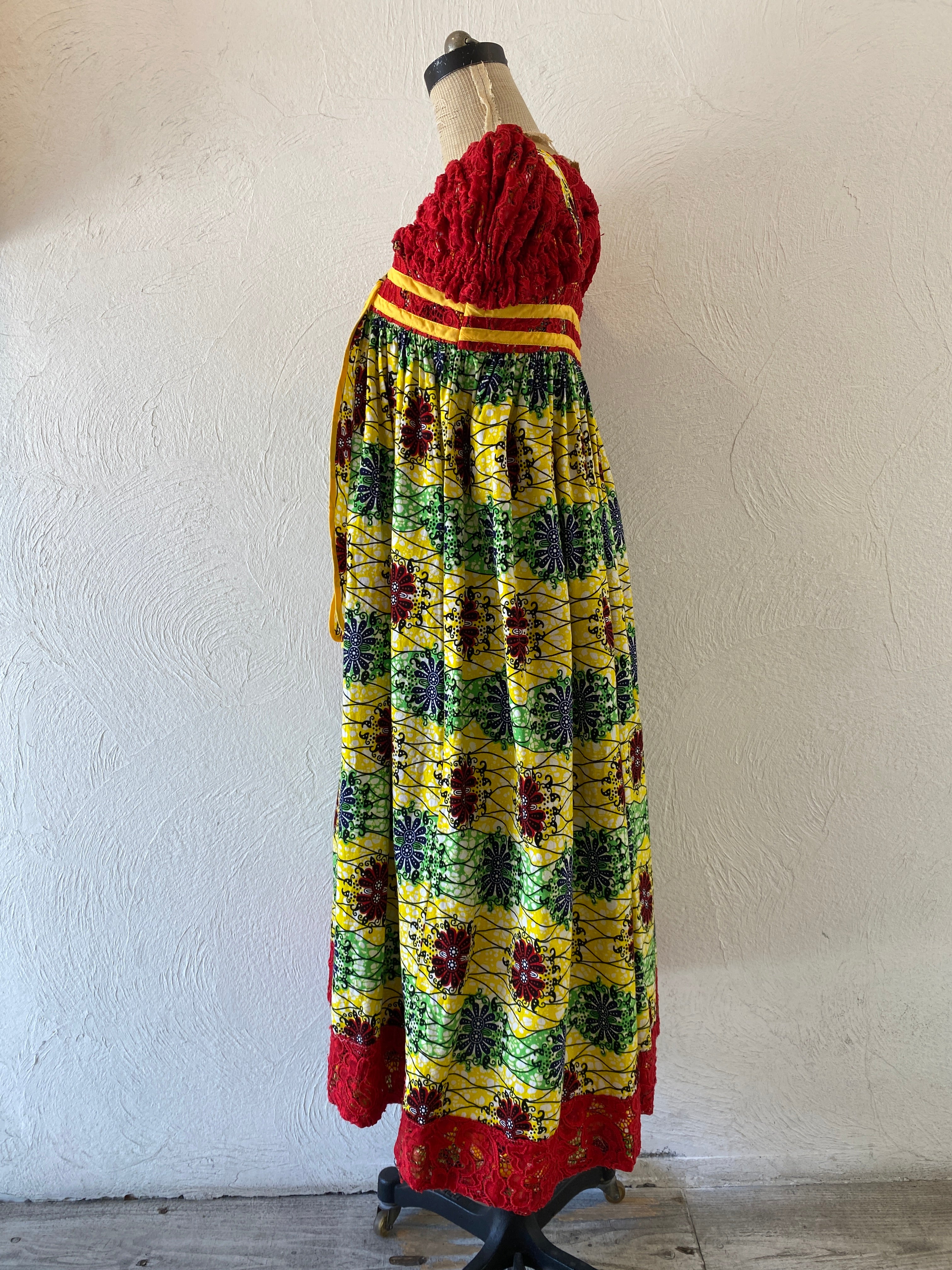 african&lace dress