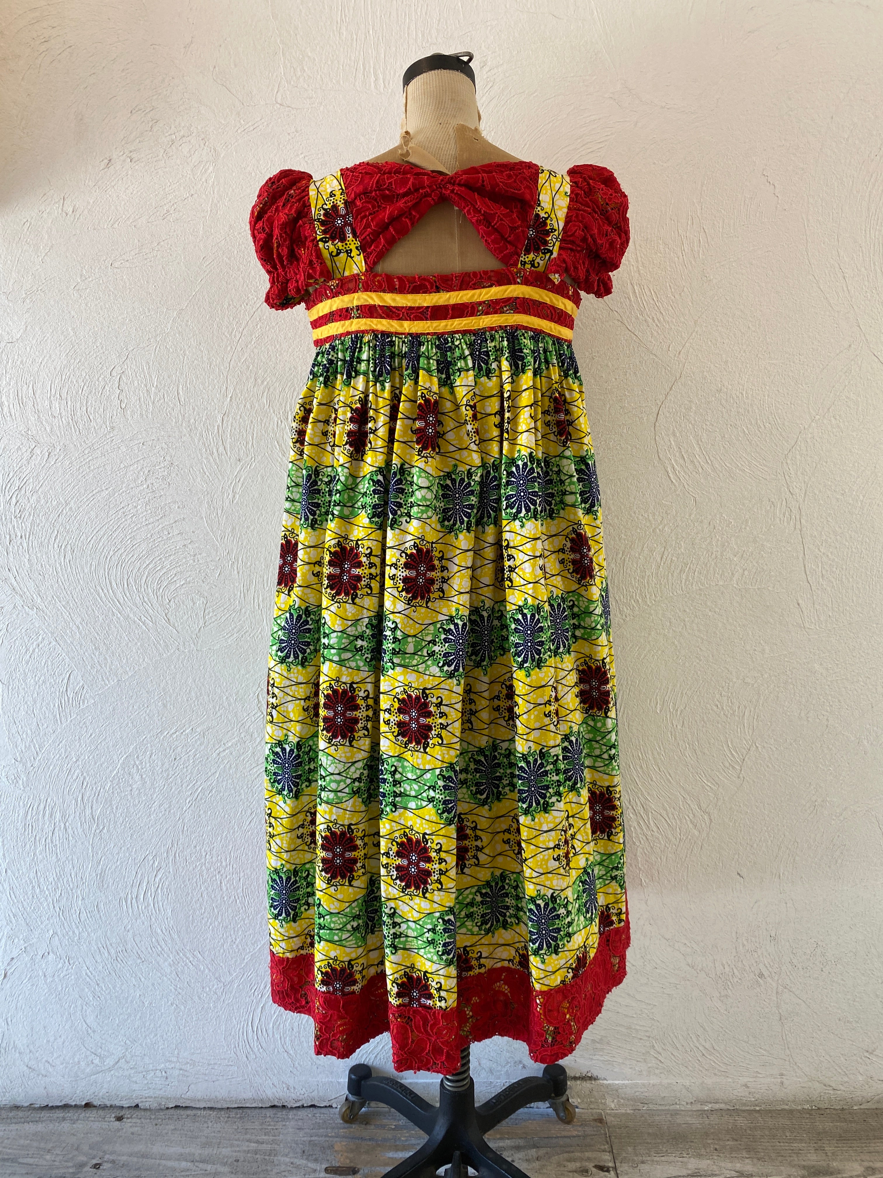 african&lace dress