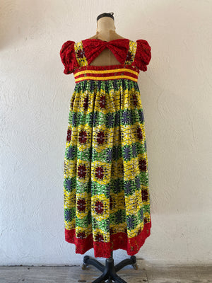 african&lace dress