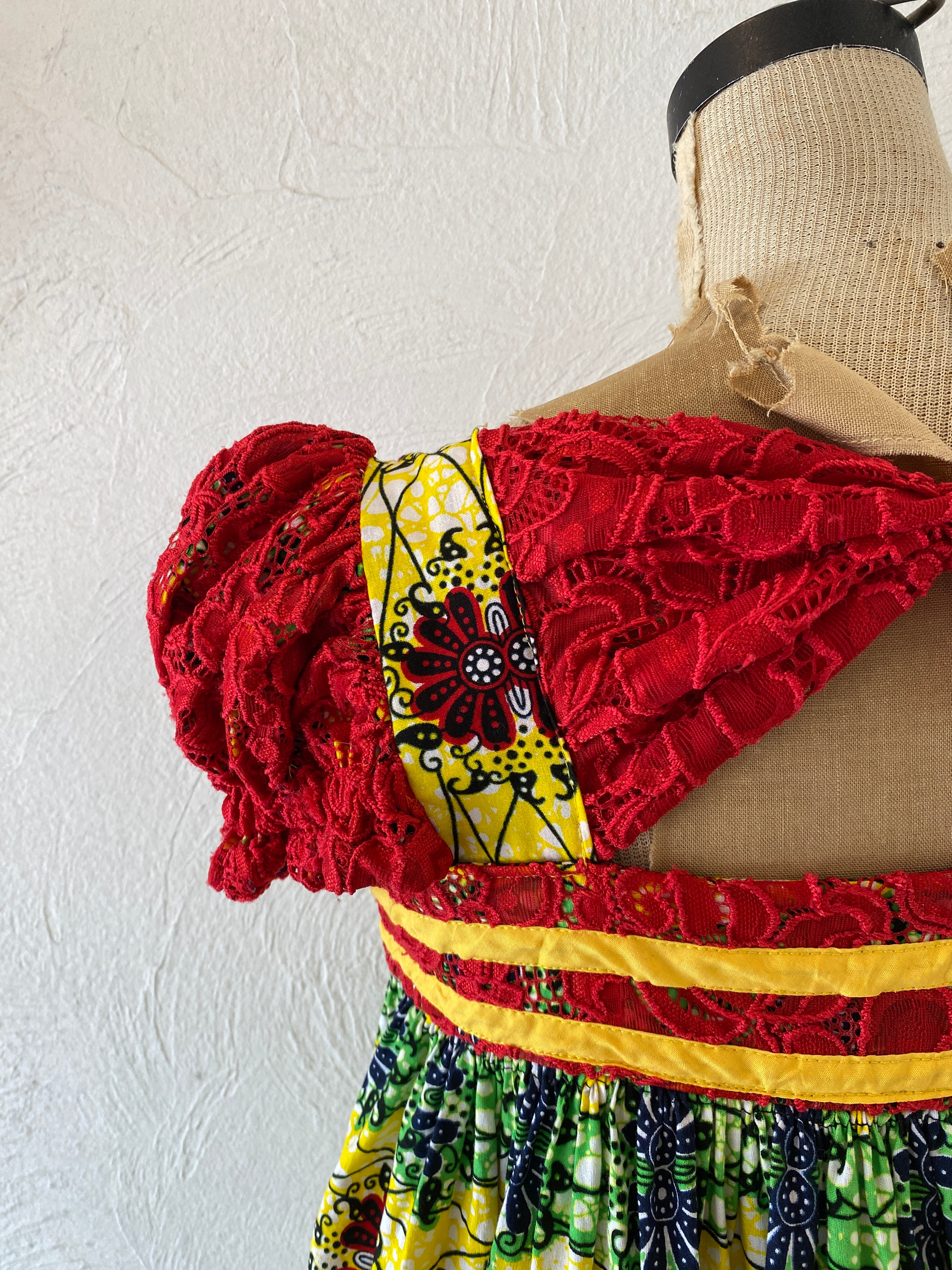 african&lace dress
