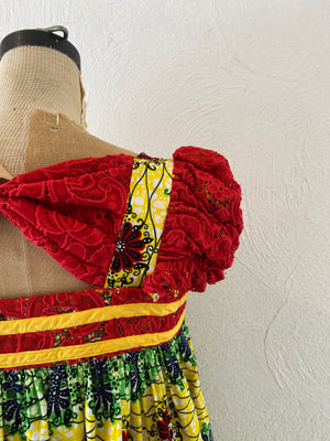 african&lace dress
