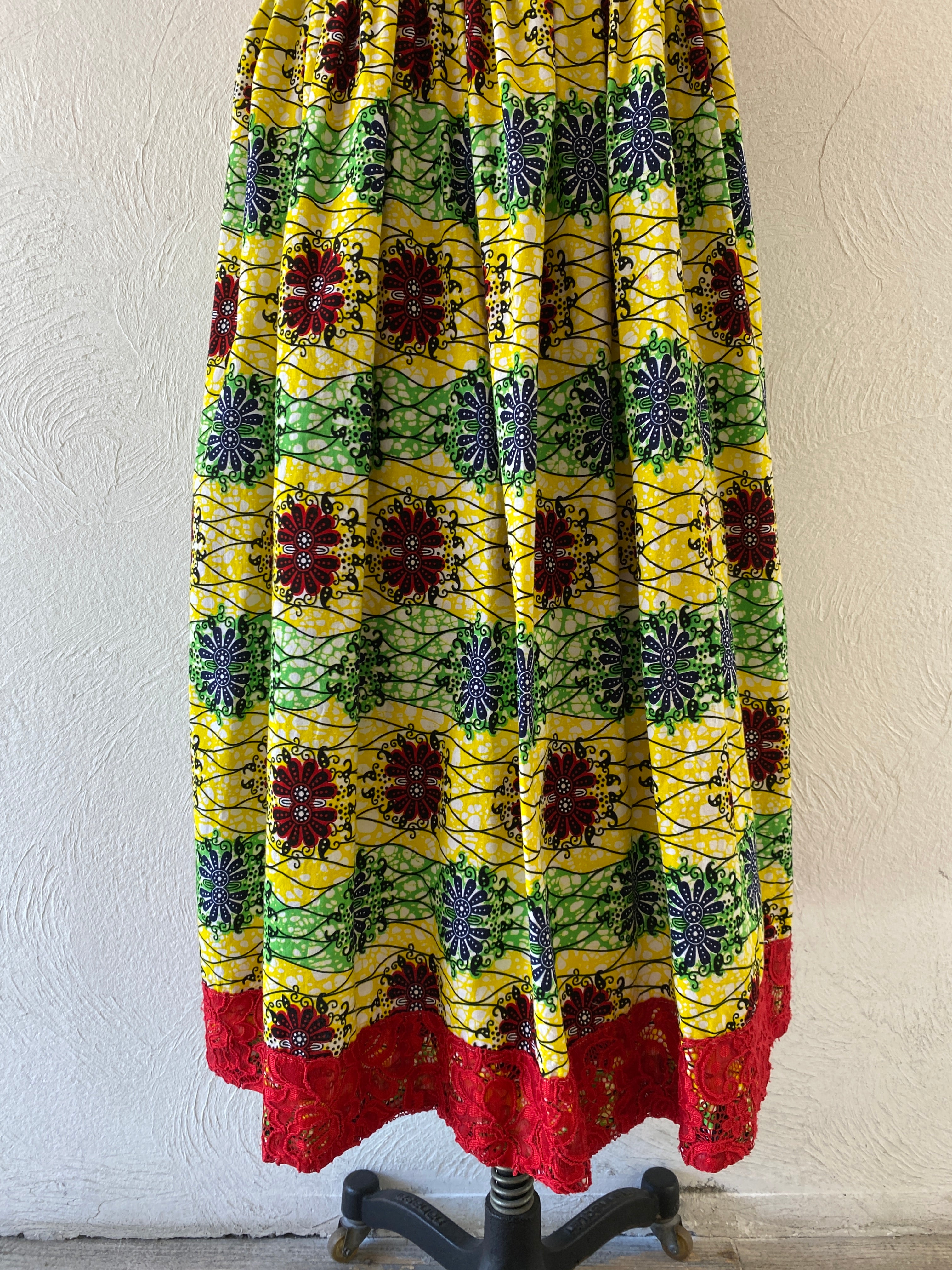 african&lace dress