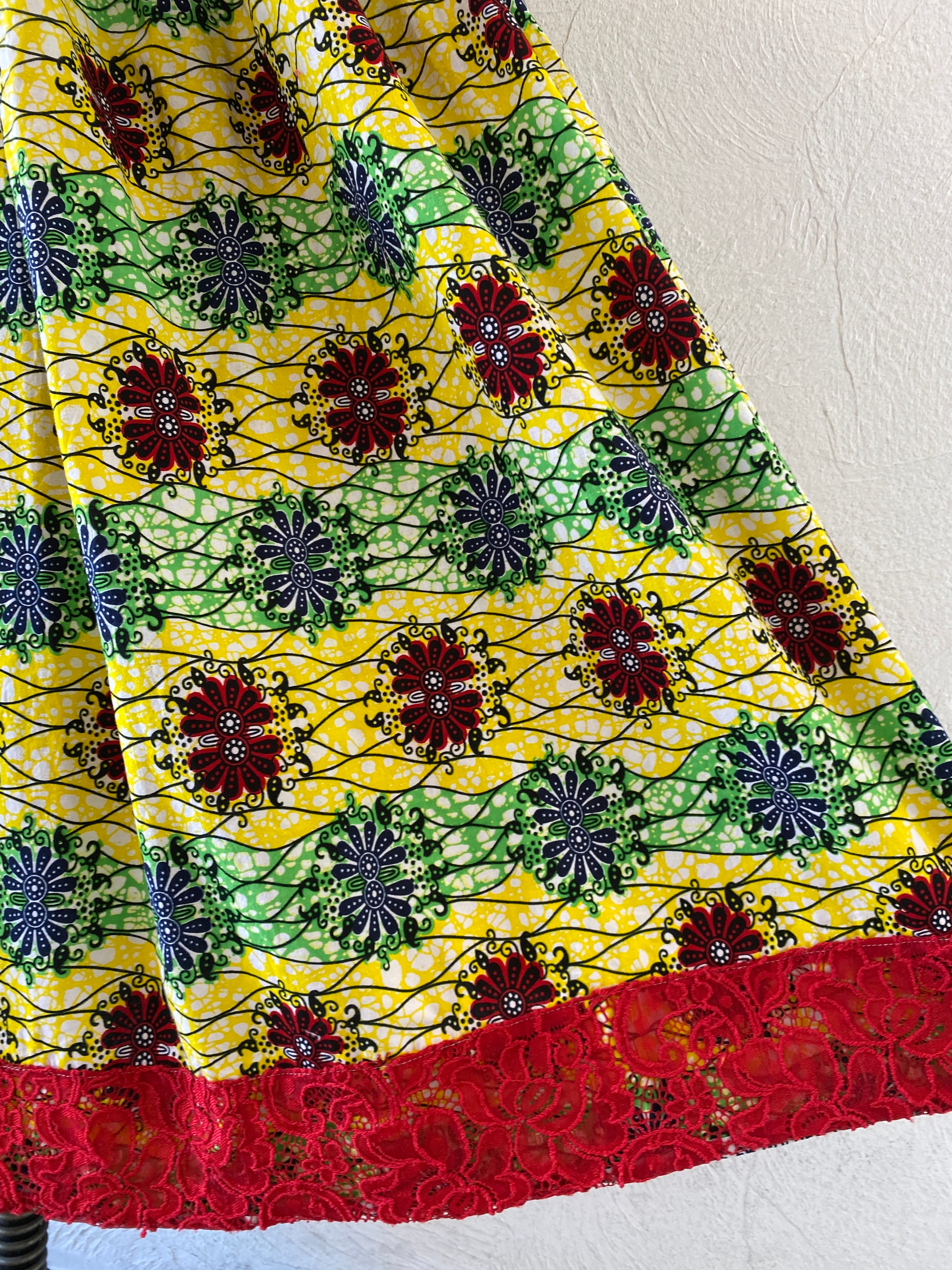 african&lace dress