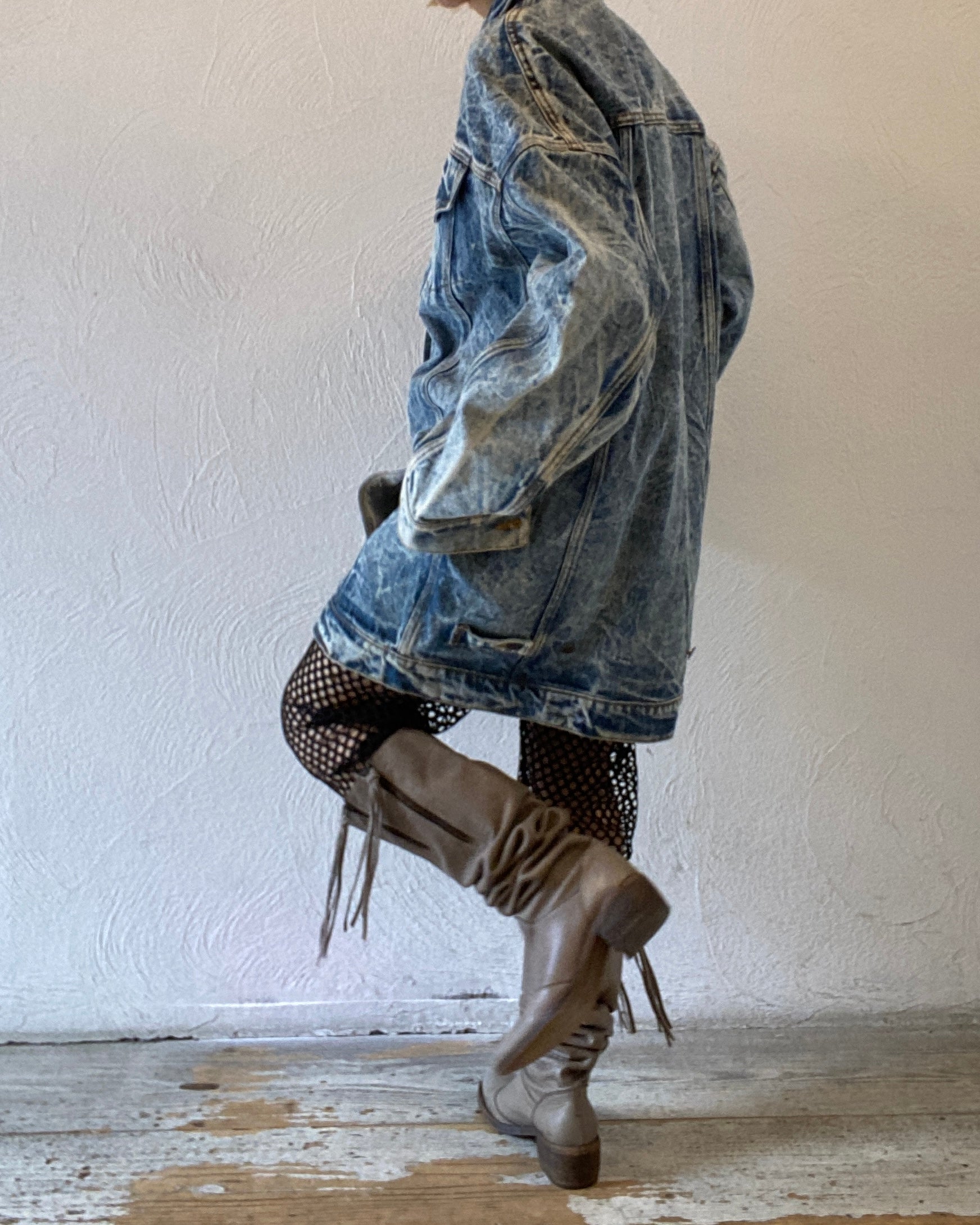 oversize denim jacket