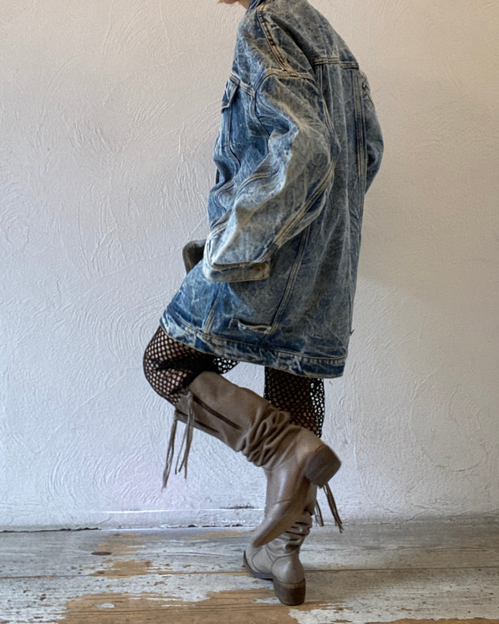 oversize denim jacket