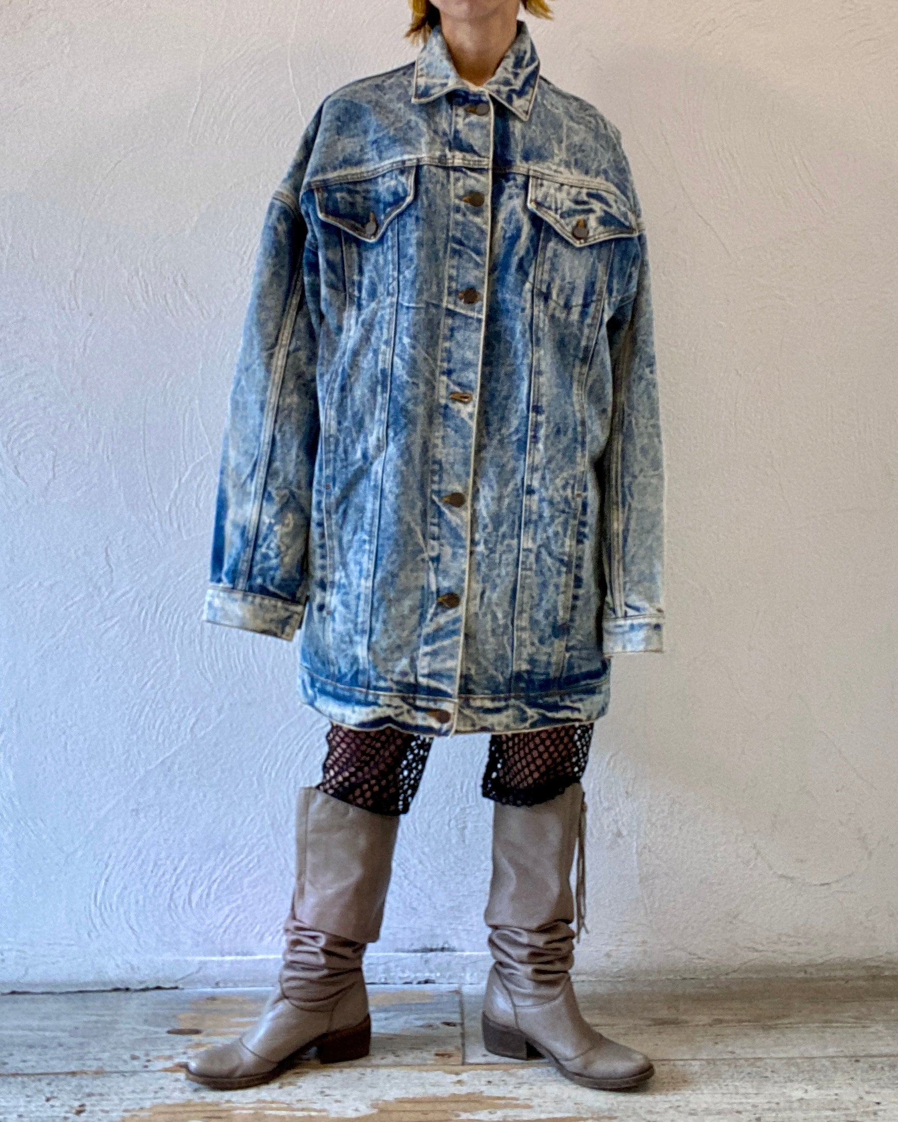 oversize denim jacket