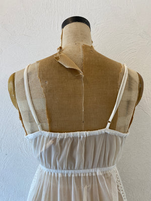 through embroidery dress