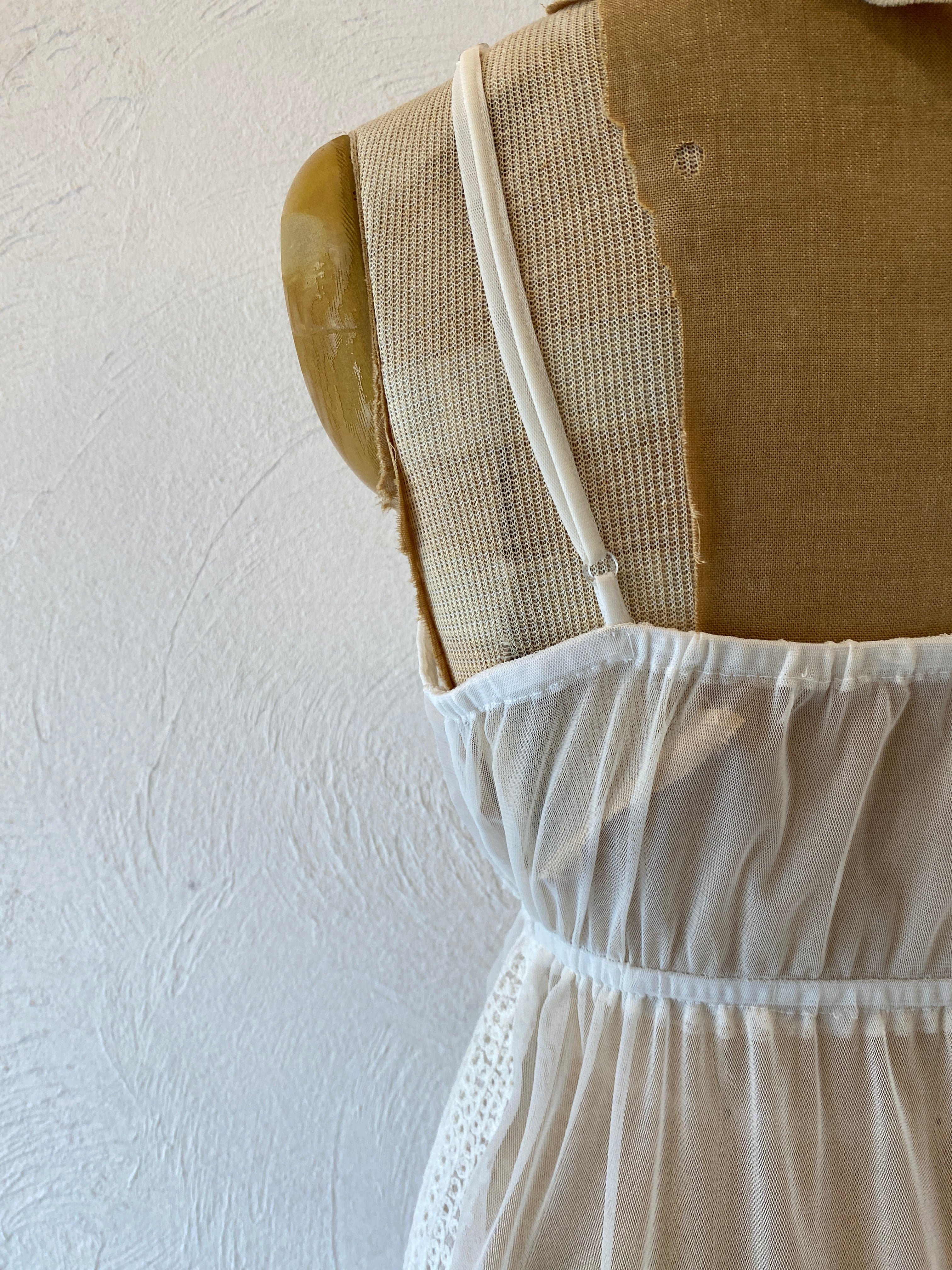 through embroidery dress
