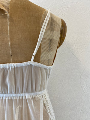 through embroidery dress