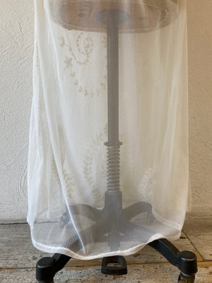 through embroidery dress