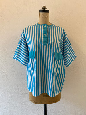 stripe cotton shirt