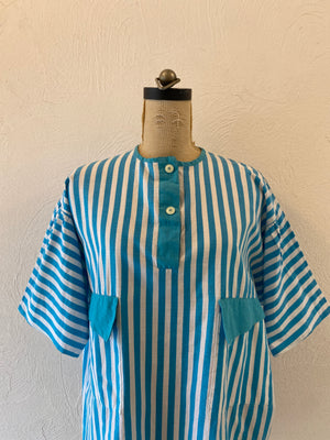 stripe cotton shirt