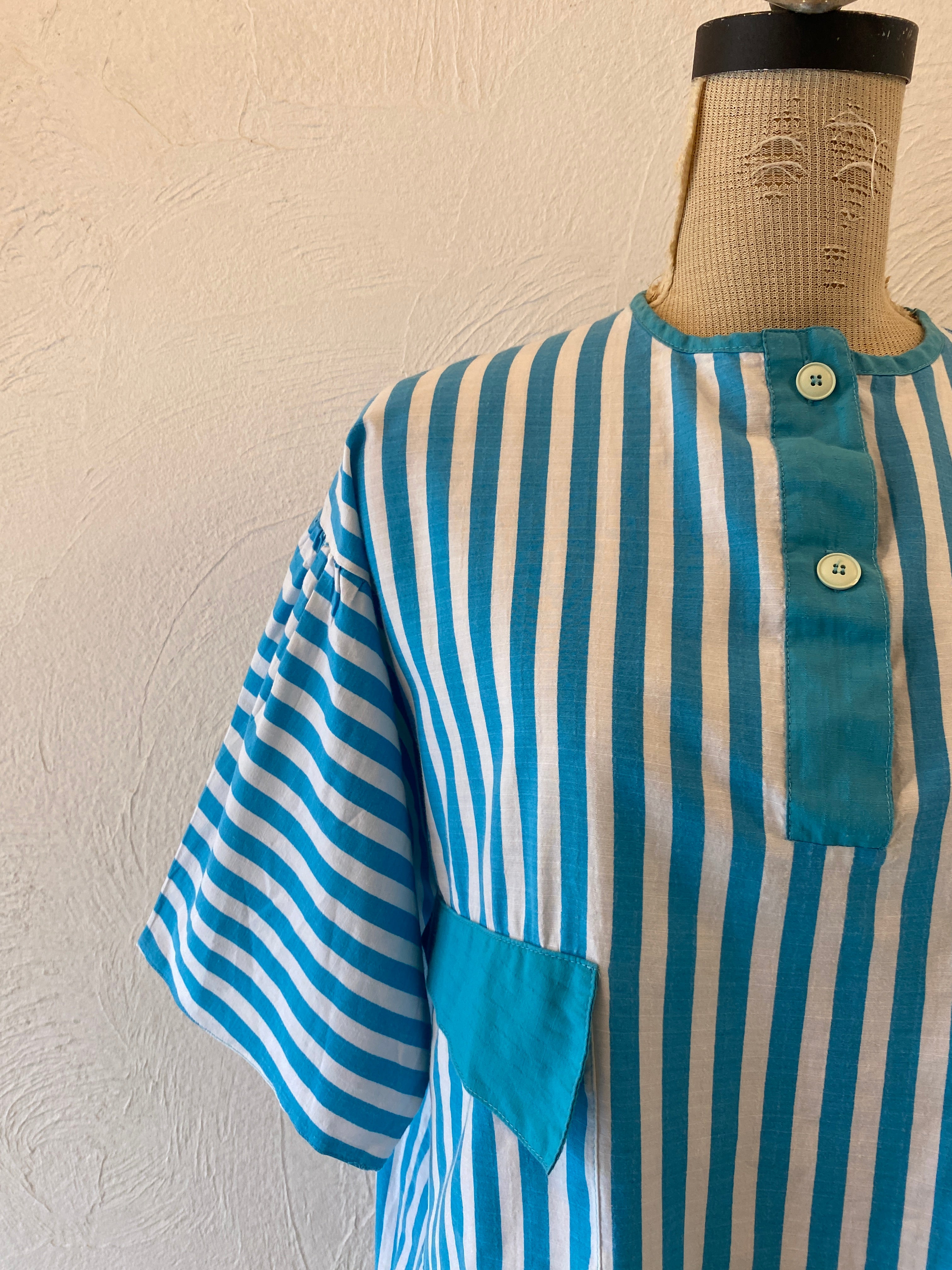 stripe cotton shirt