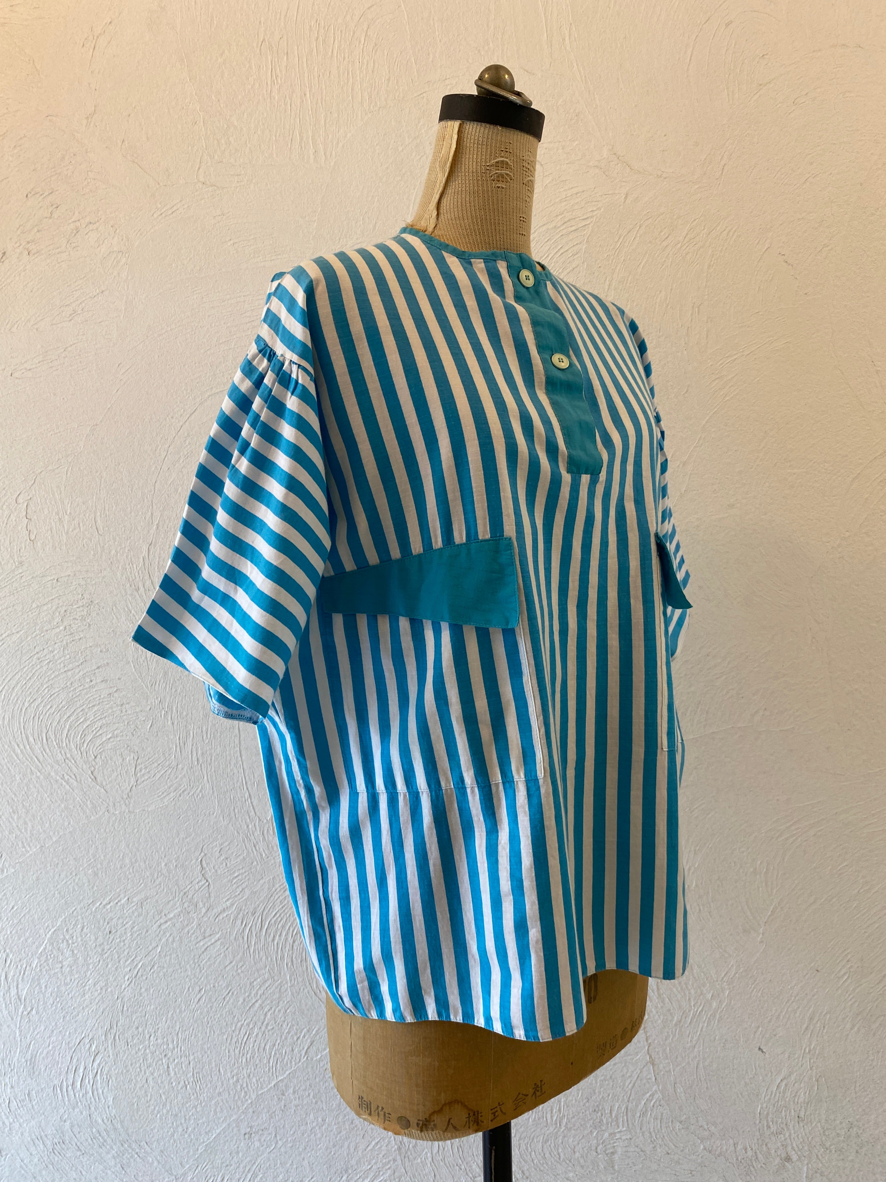 stripe cotton shirt