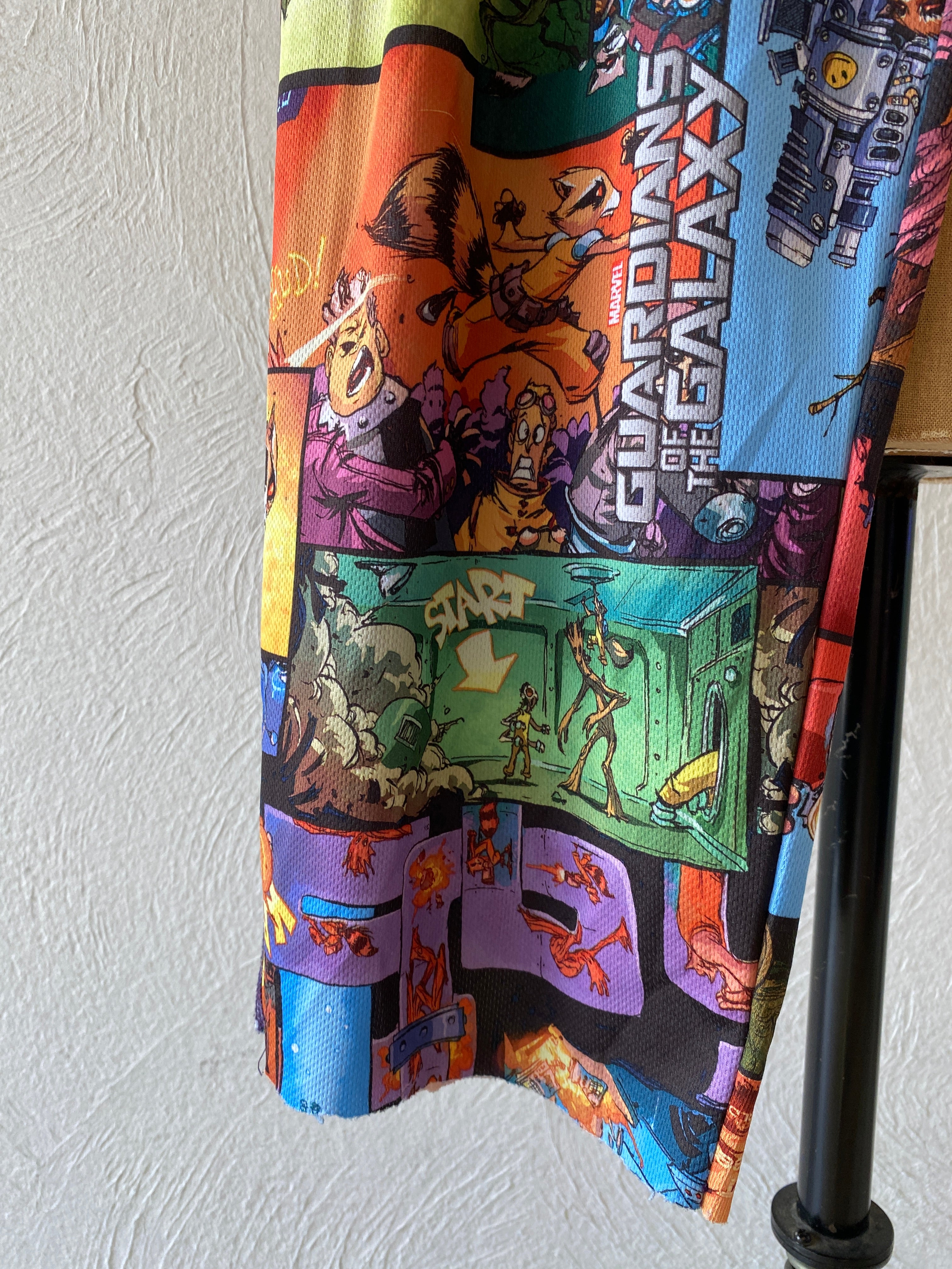 comic pattern pants
