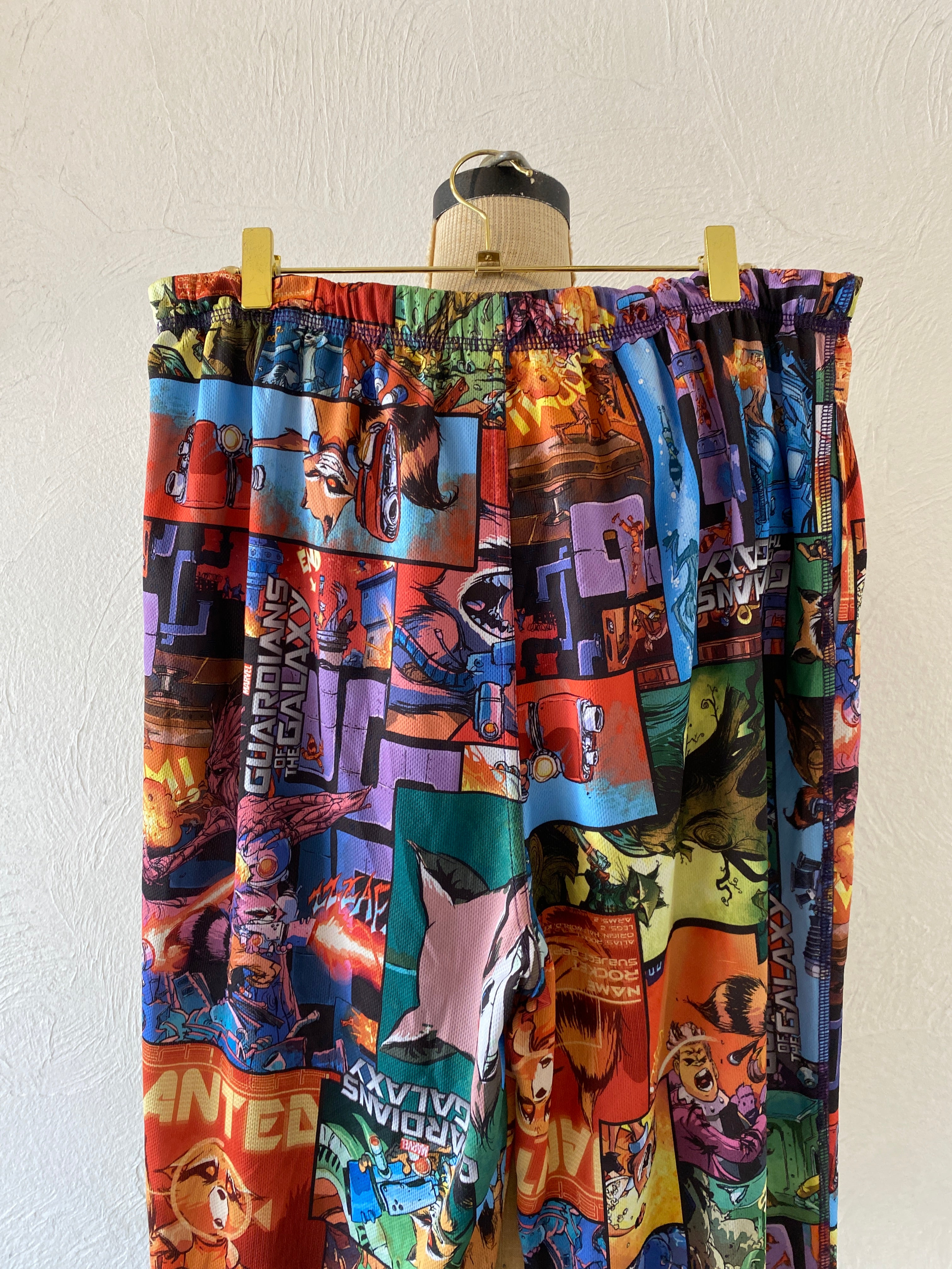 comic pattern pants