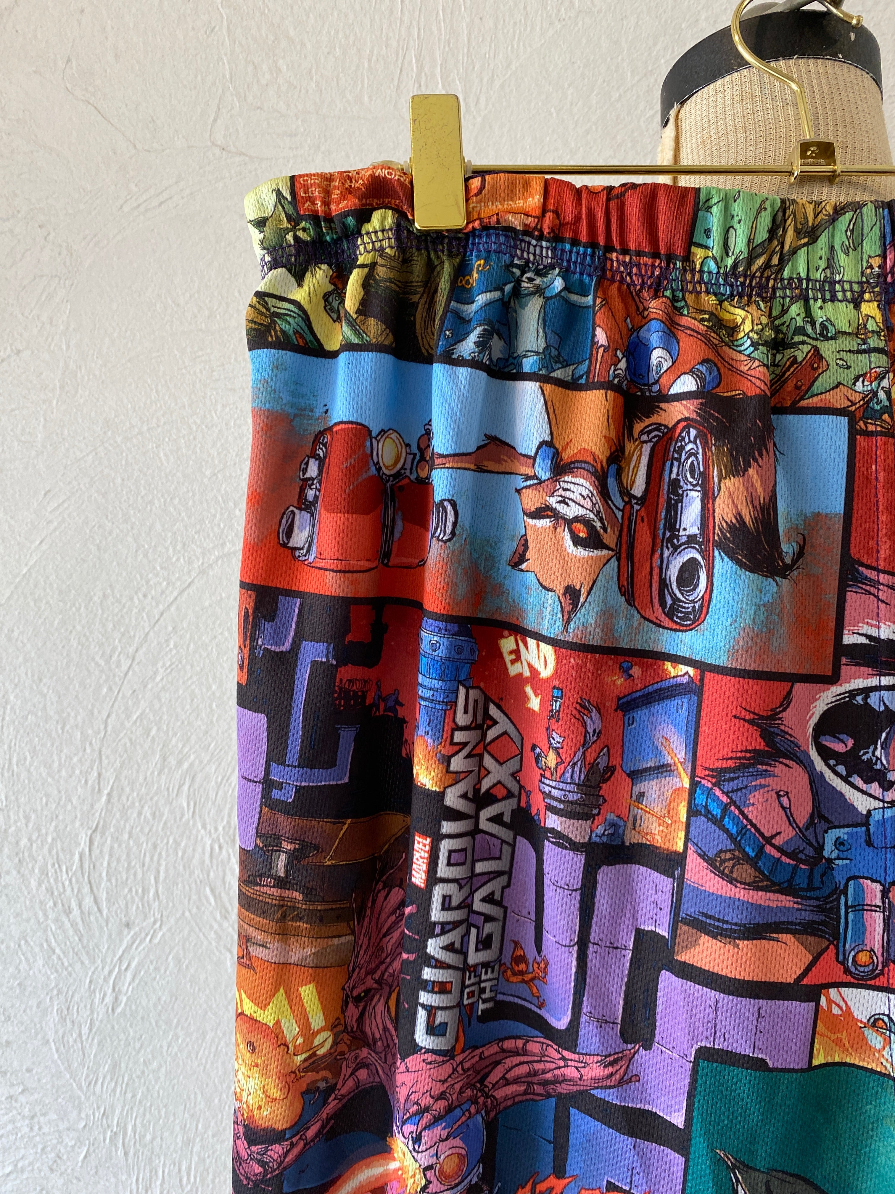 comic pattern pants