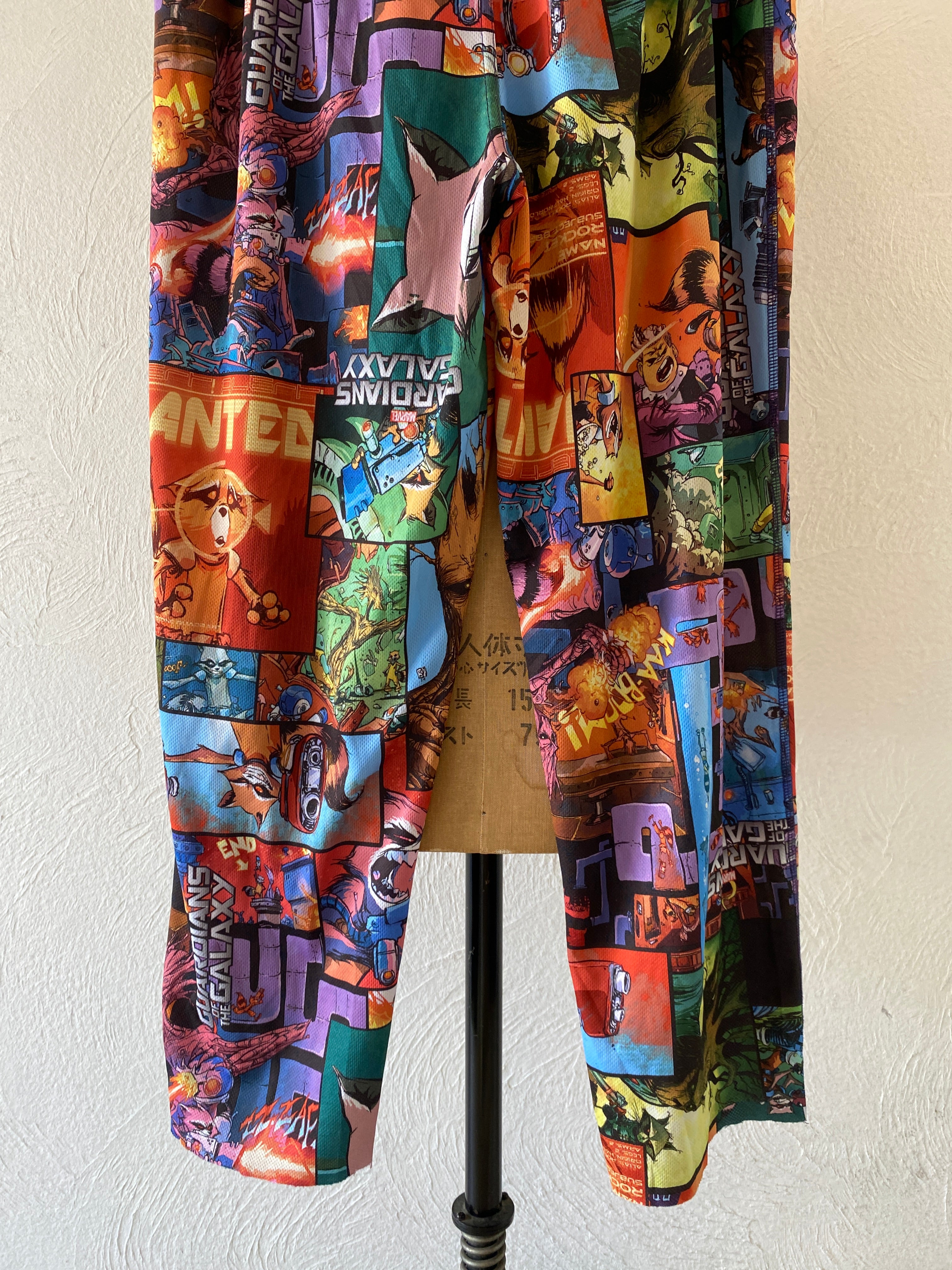 comic pattern pants