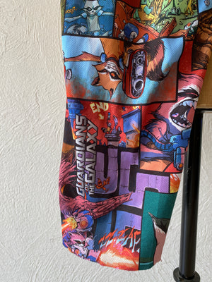 comic pattern pants