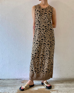 leopard tank dress