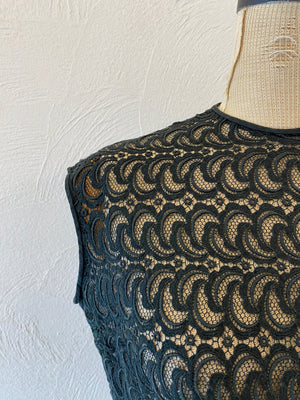 black lace blouse