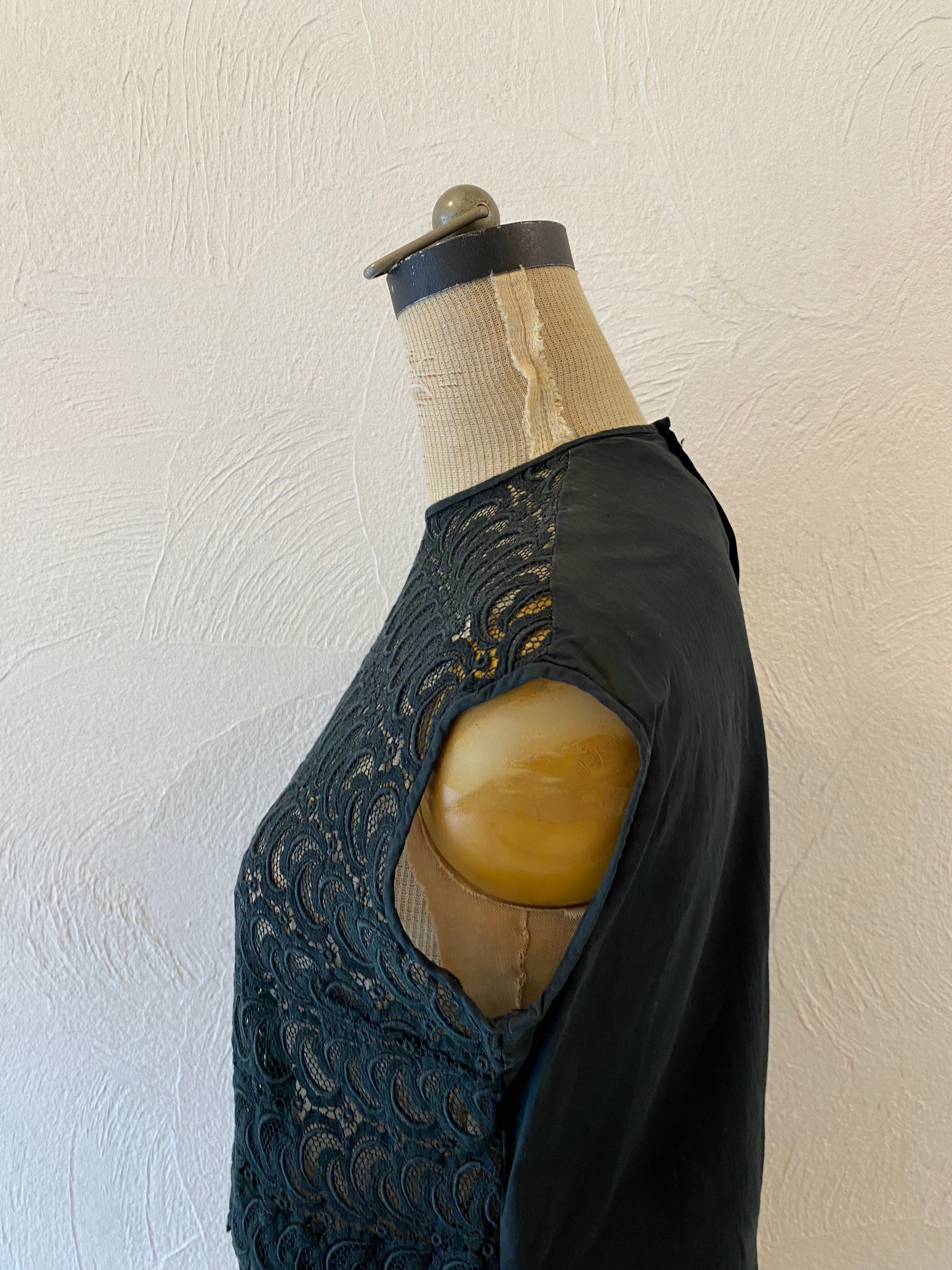 black lace blouse