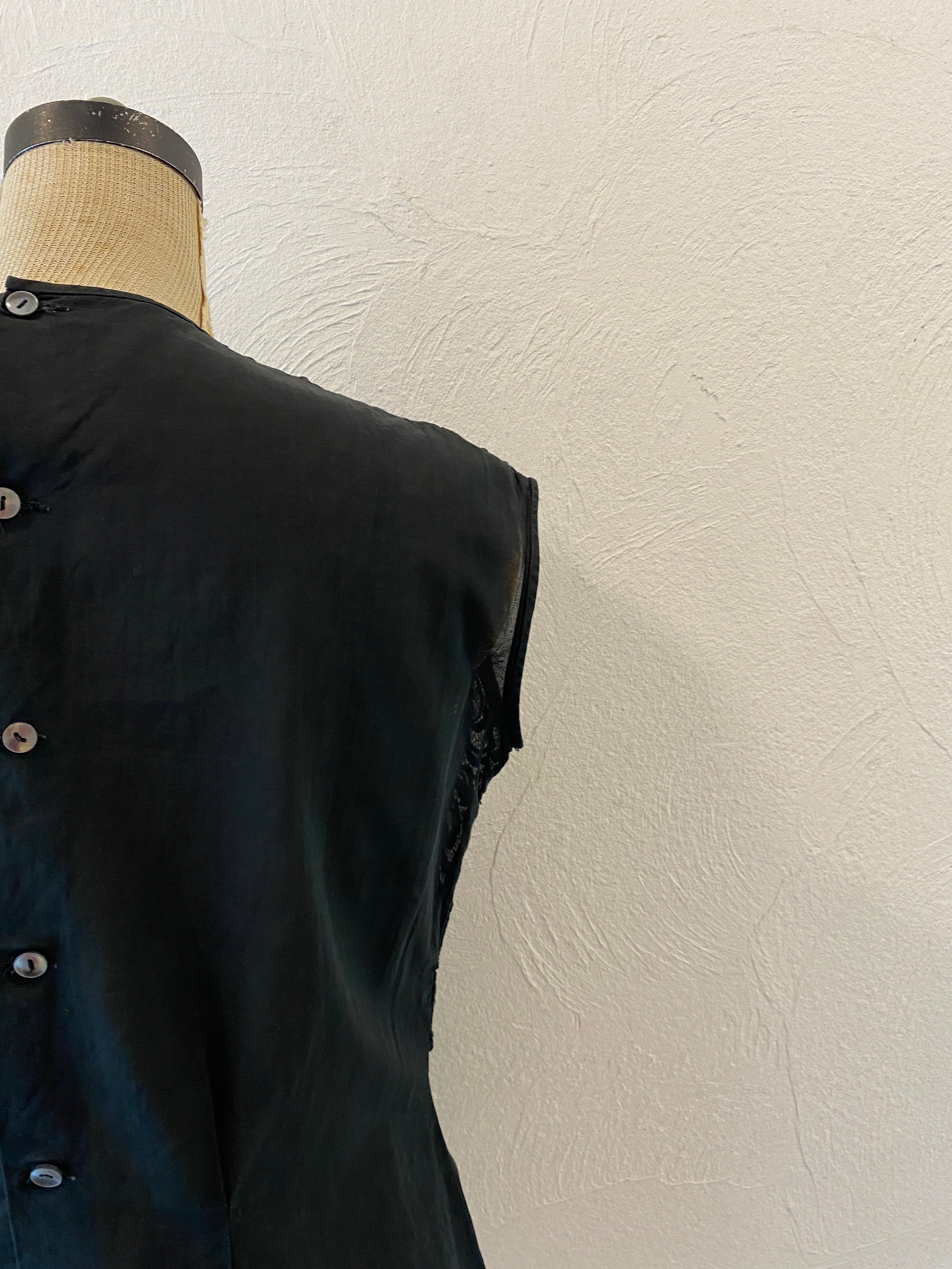black lace blouse
