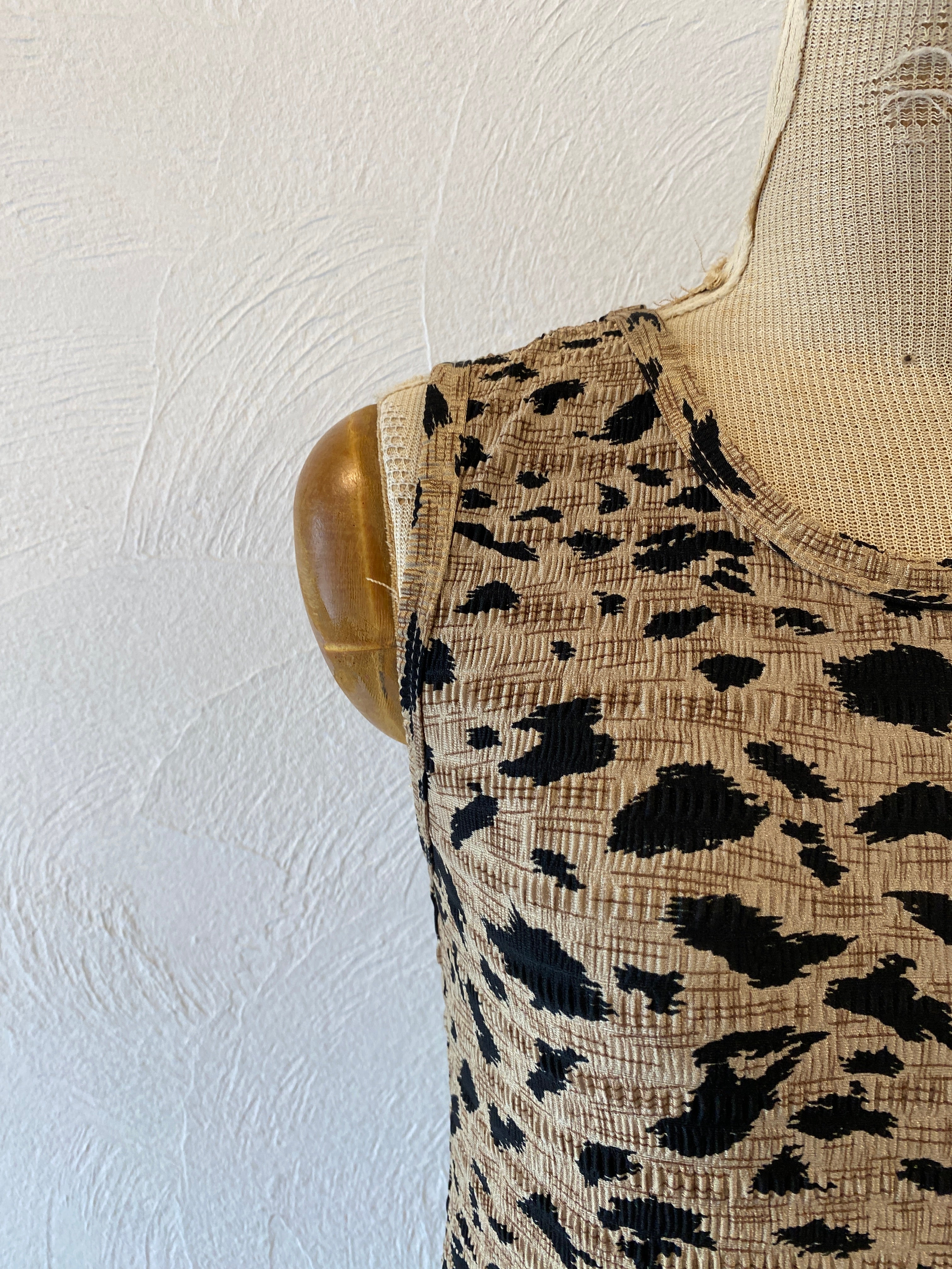 leopard tank dress