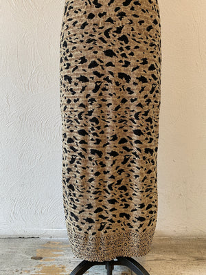 leopard tank dress