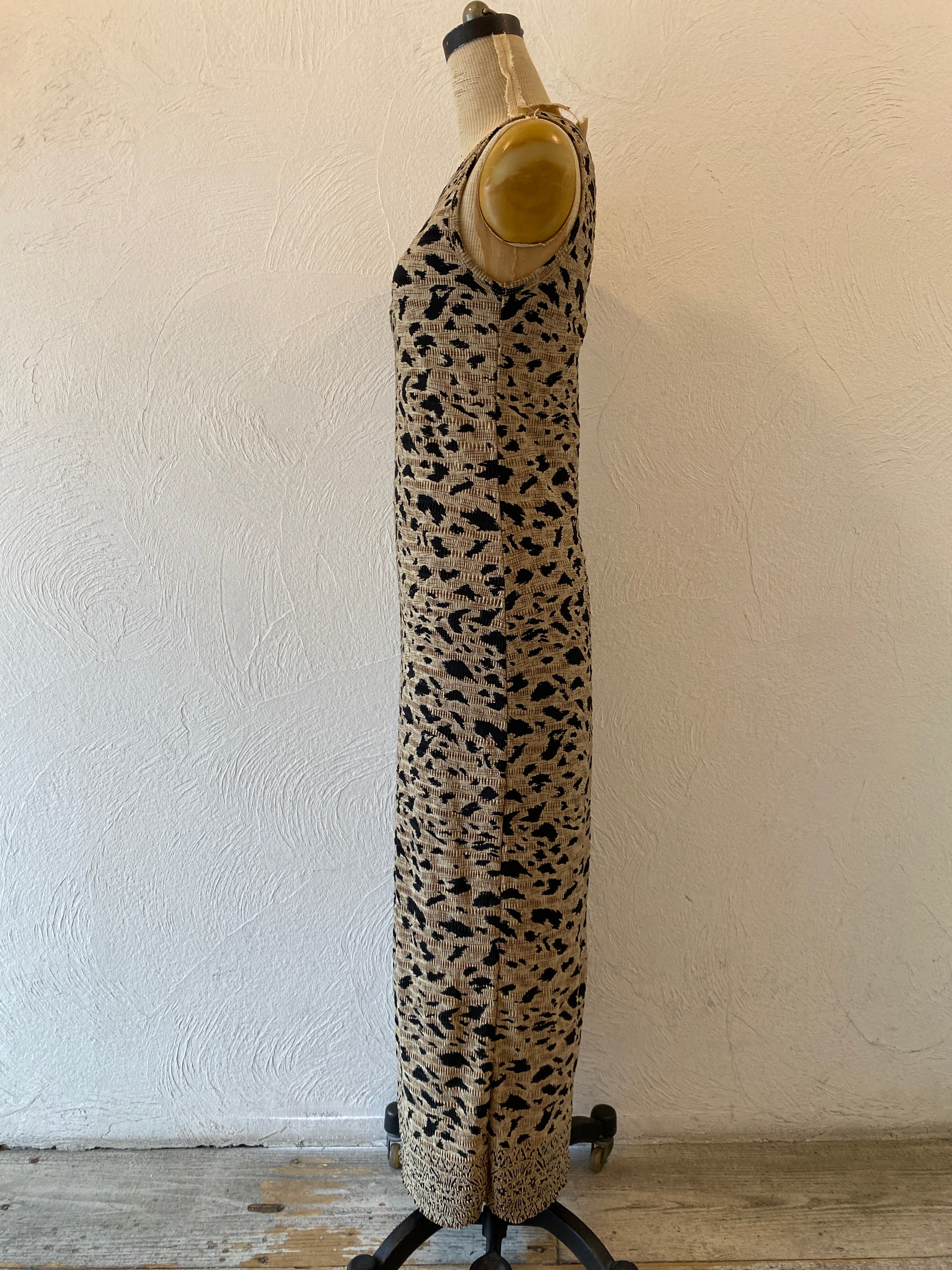 leopard tank dress