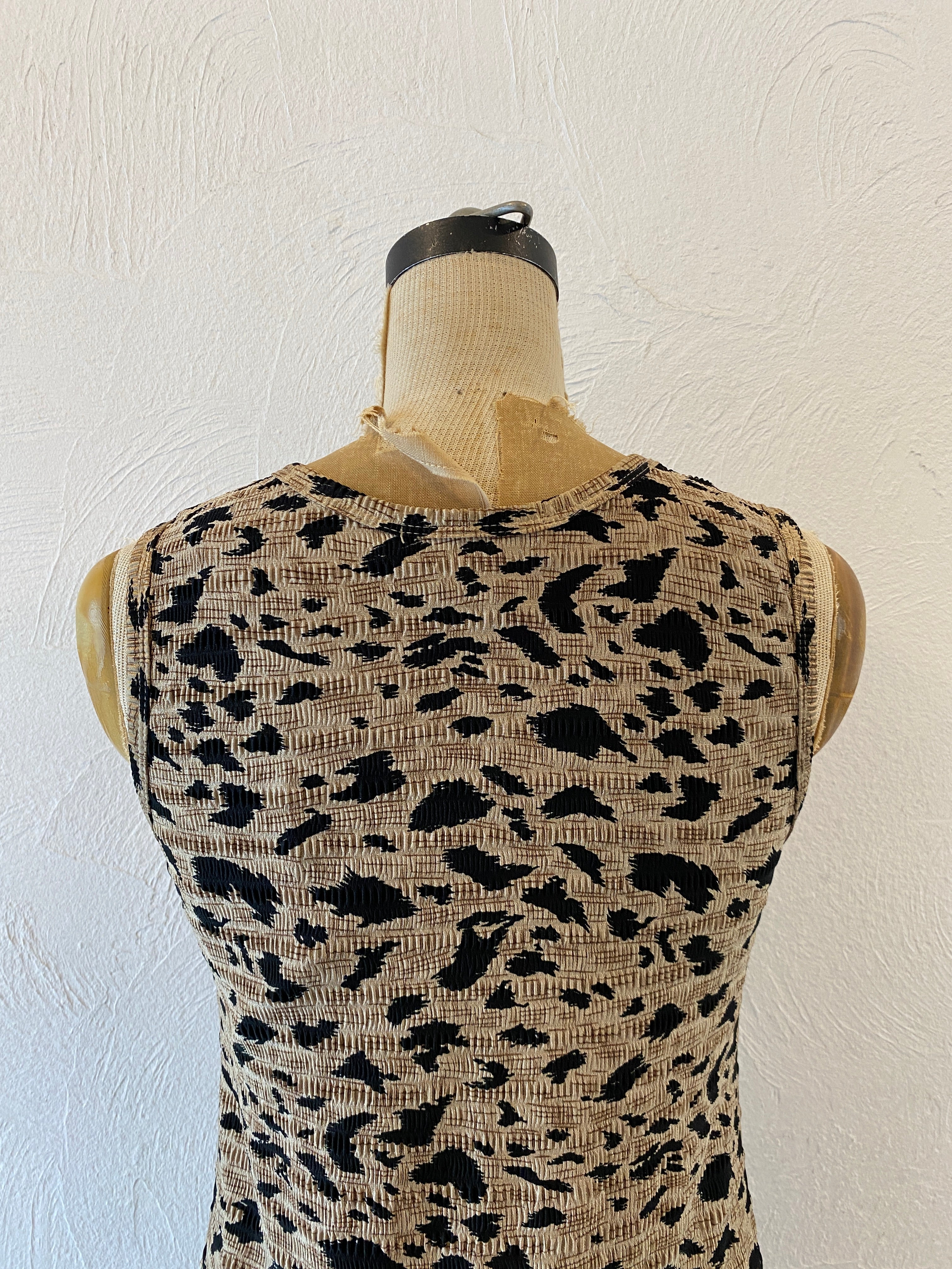 leopard tank dress