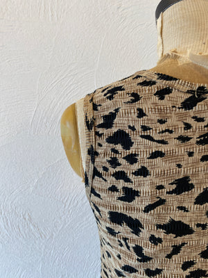 leopard tank dress